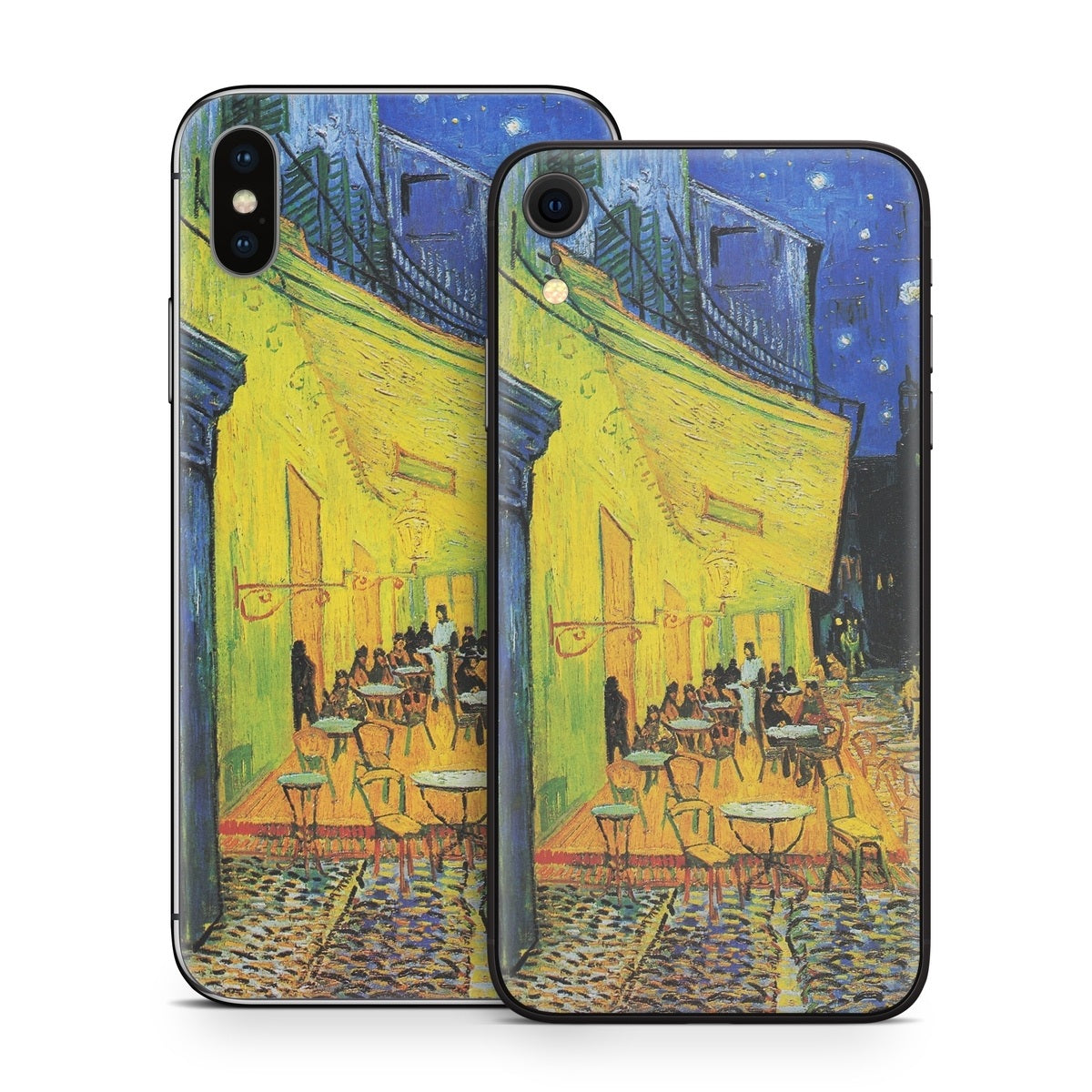 Cafe Terrace At Night - Apple iPhone X Skin