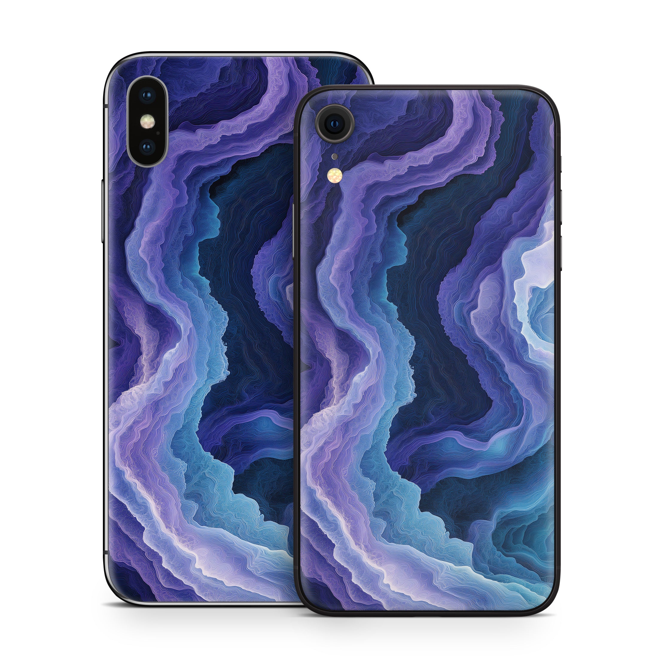 Violet Microverse - Apple iPhone X Skin