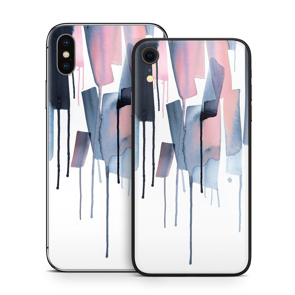 Watery Stripes - Apple iPhone X Skin