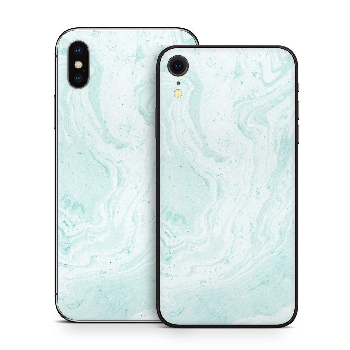 Winter Green Marble - Apple iPhone X Skin