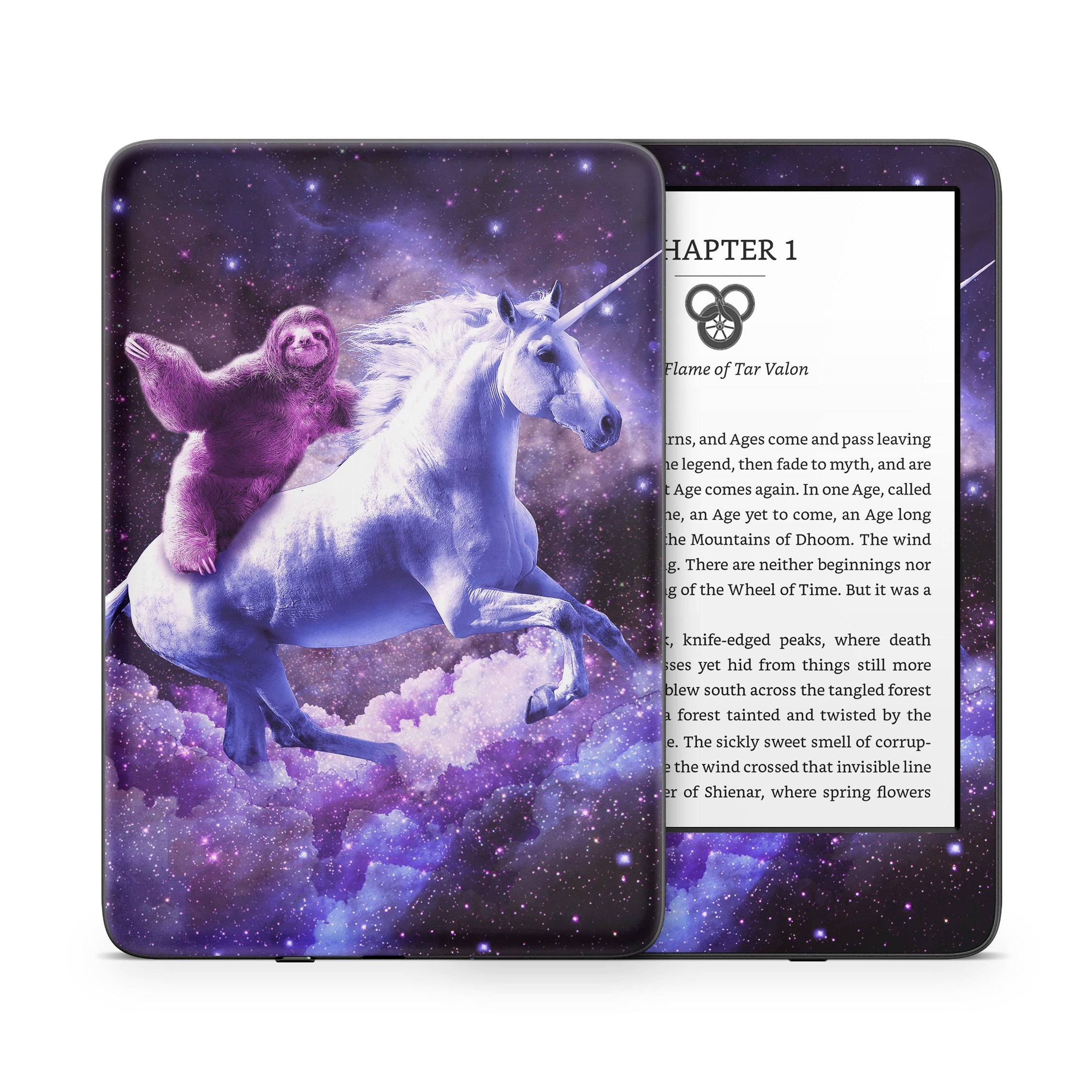 Across the Galaxy - Amazon Kindle Skin