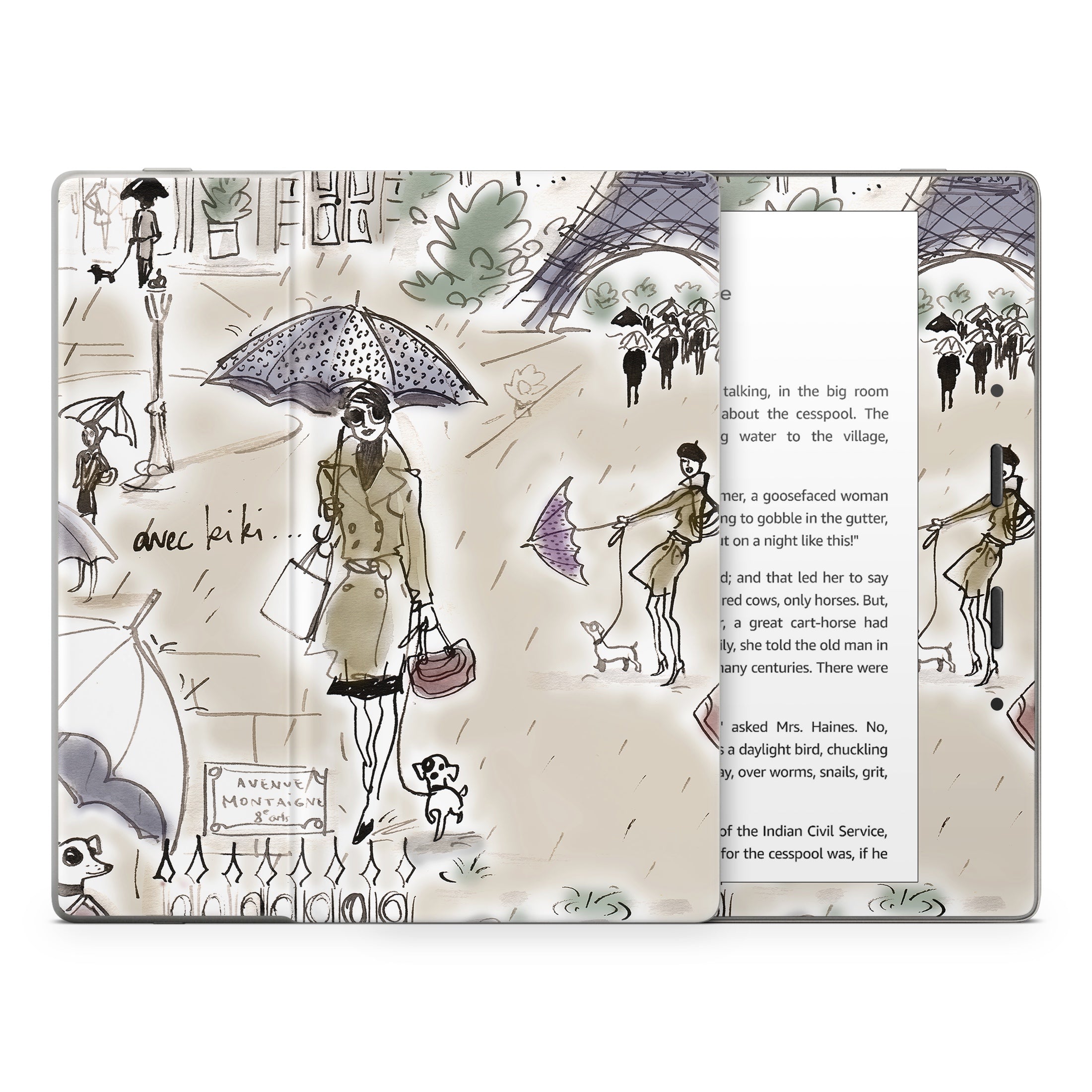 Ah Paris - Amazon Kindle Skin