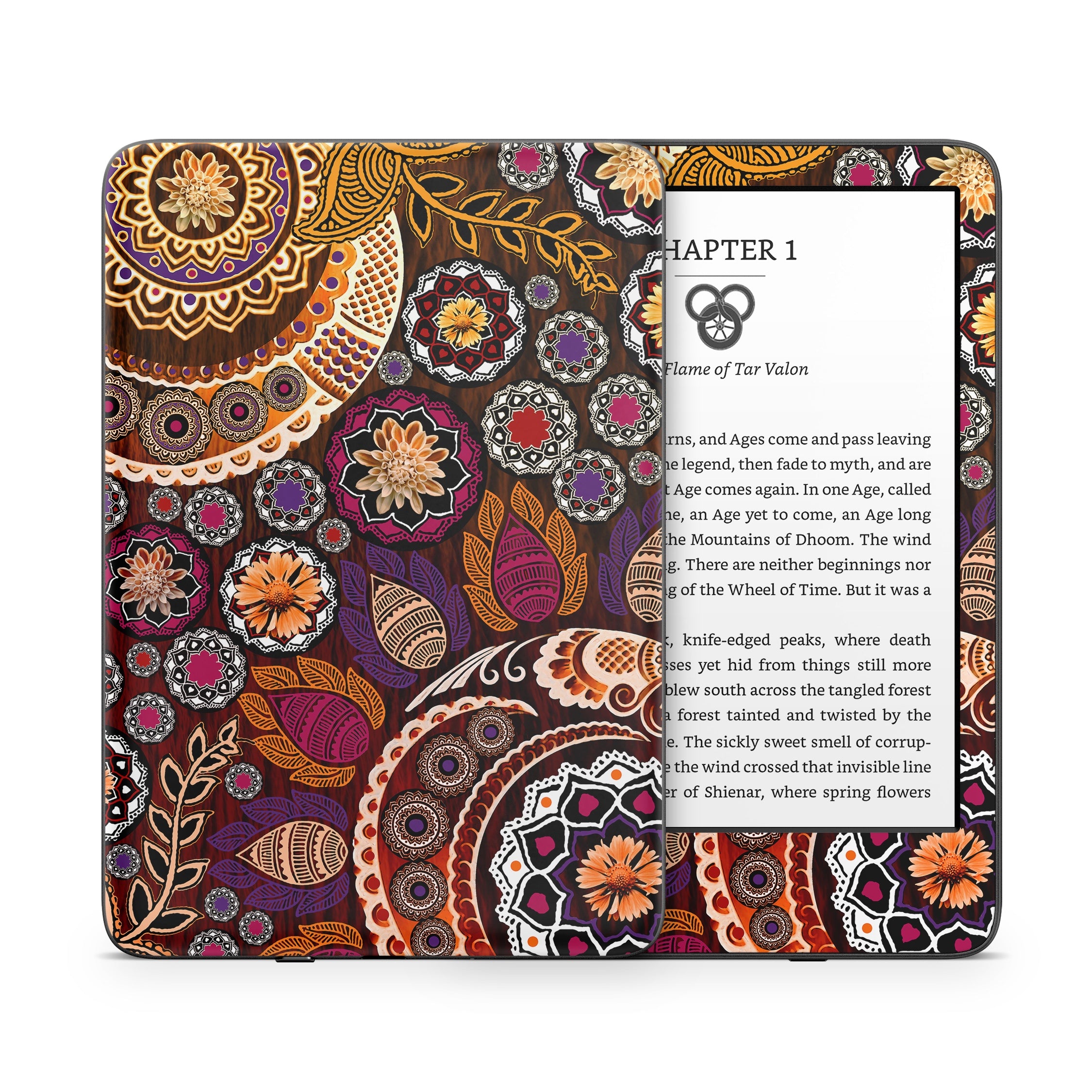Autumn Mehndi - Amazon Kindle Skin