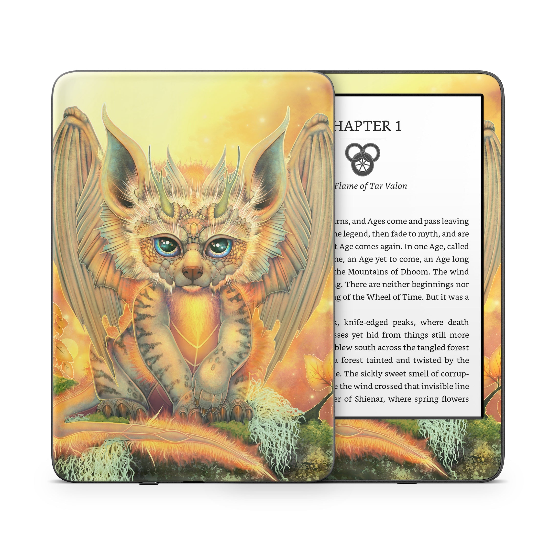 Autumn fuzzy - Amazon Kindle Skin