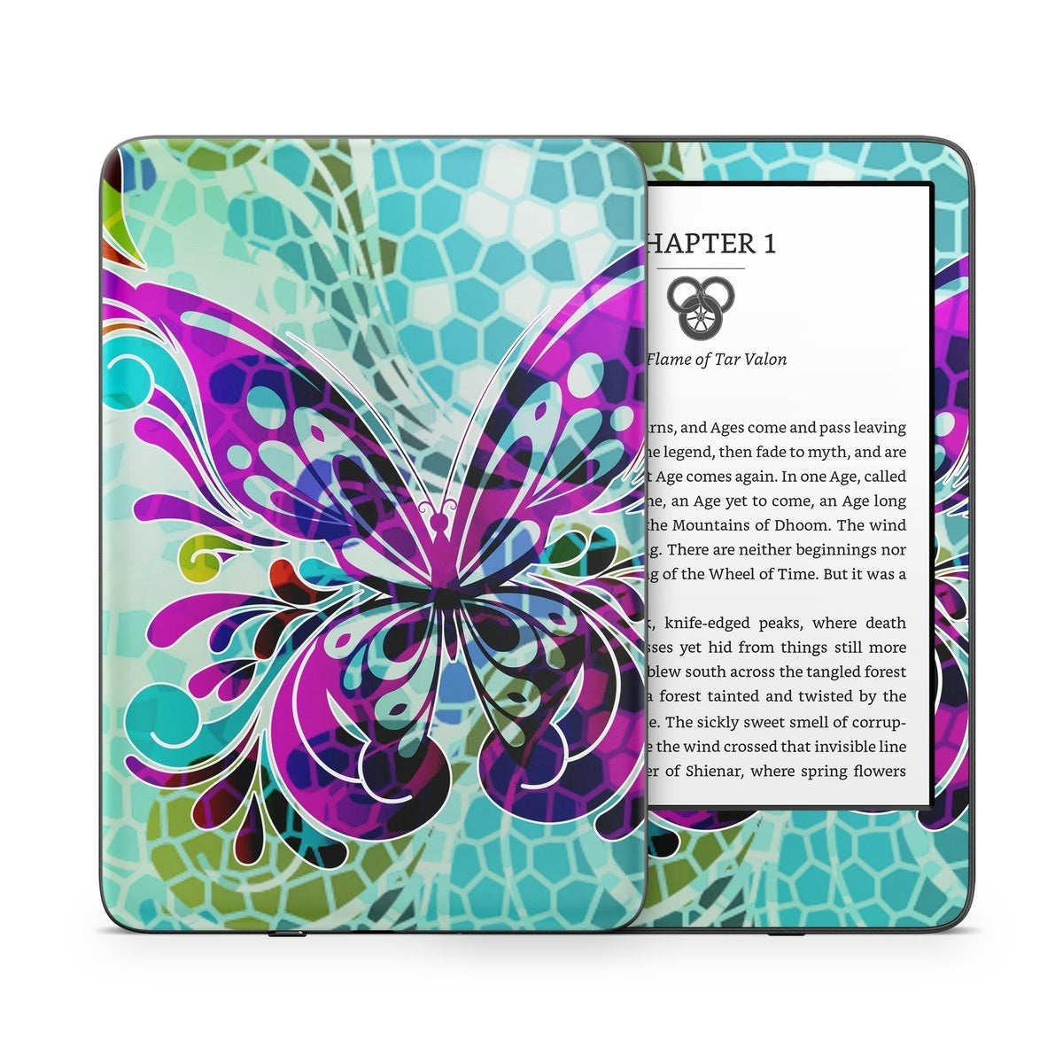 Butterfly Glass - Amazon Kindle Skin