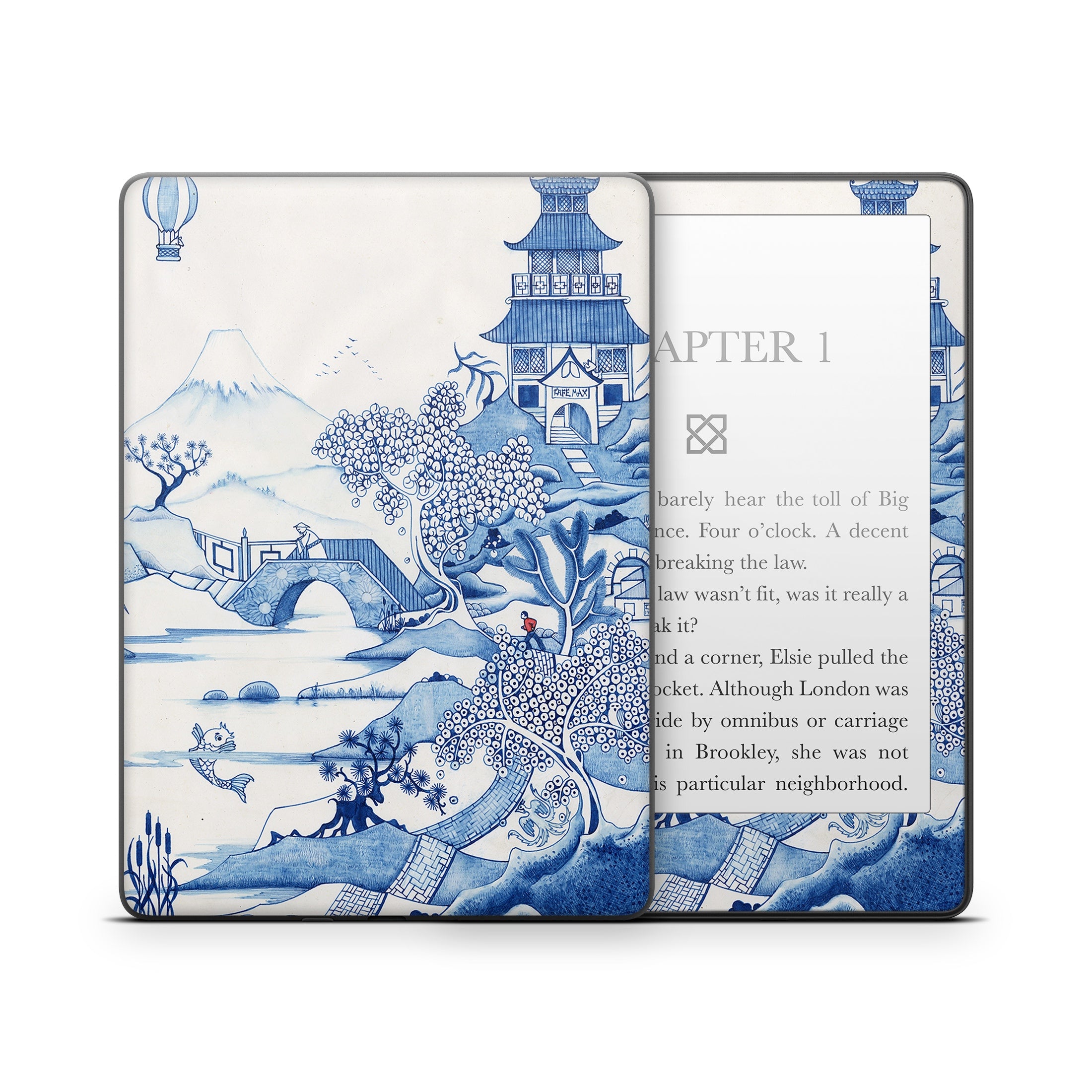 Blue Willow - Amazon Kindle Skin