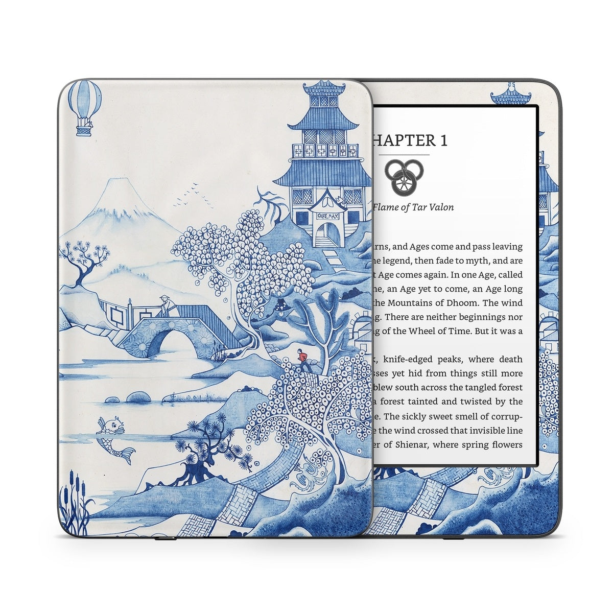 Blue Willow - Amazon Kindle Skin