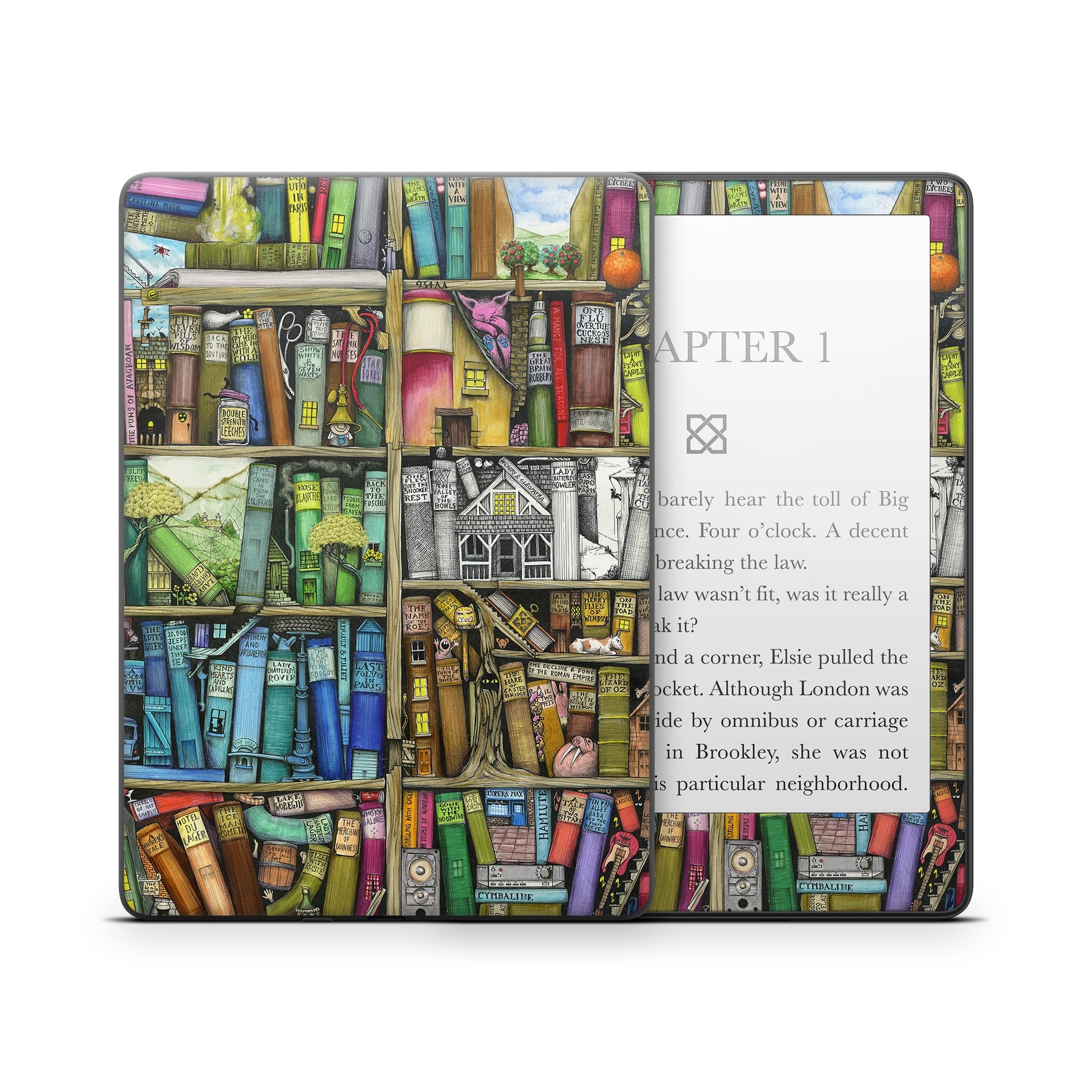 Bookshelf - Amazon Kindle Skin