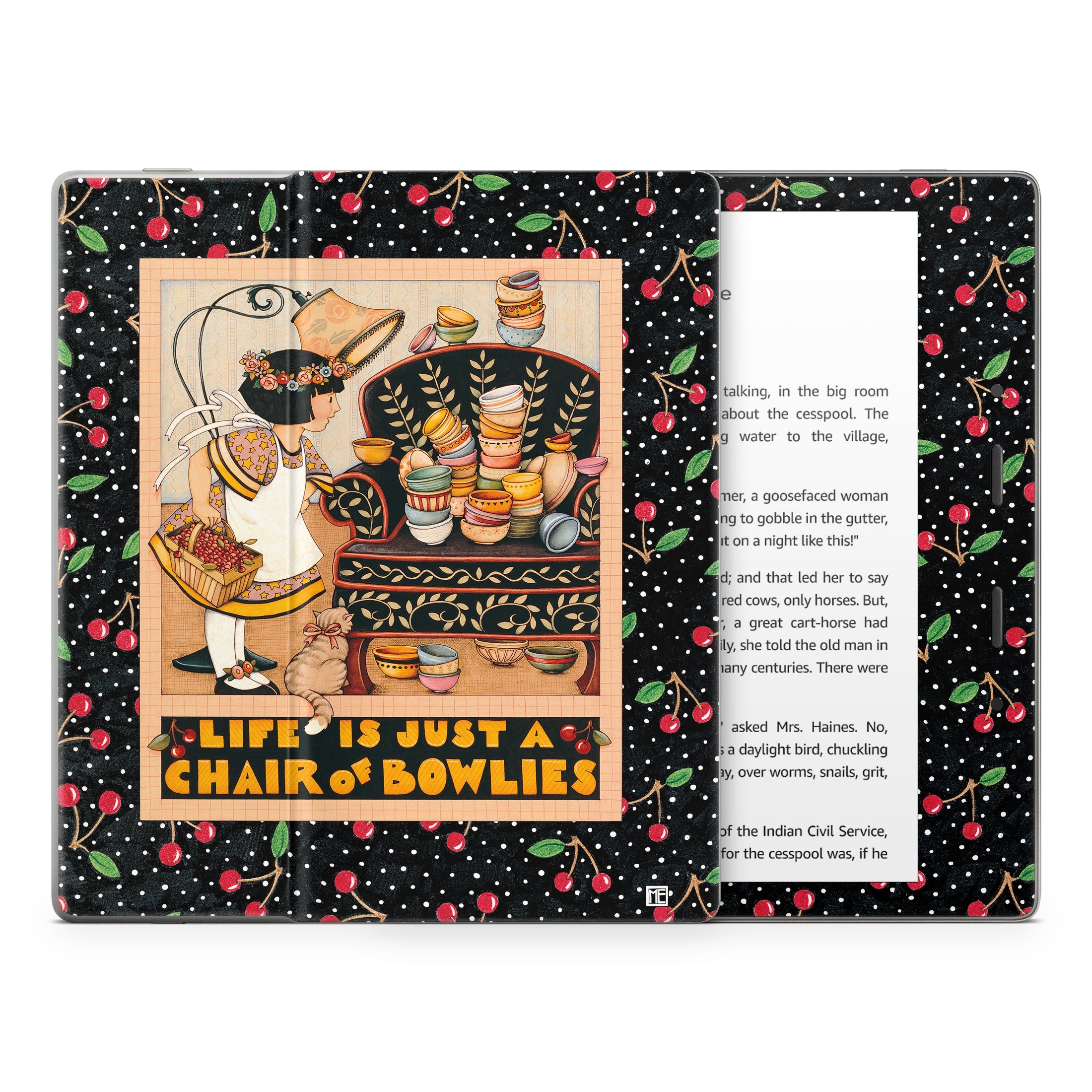 Chair of Bowlies - Amazon Kindle Skin