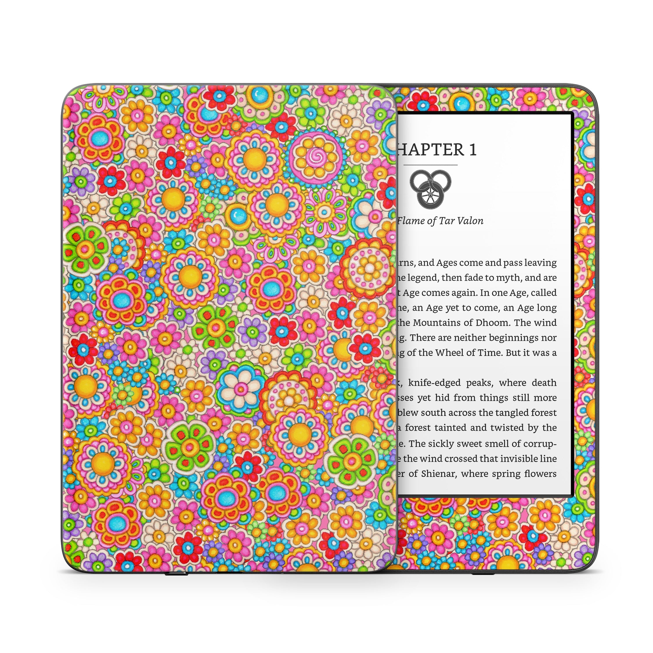 Bright Ditzy - Amazon Kindle Skin