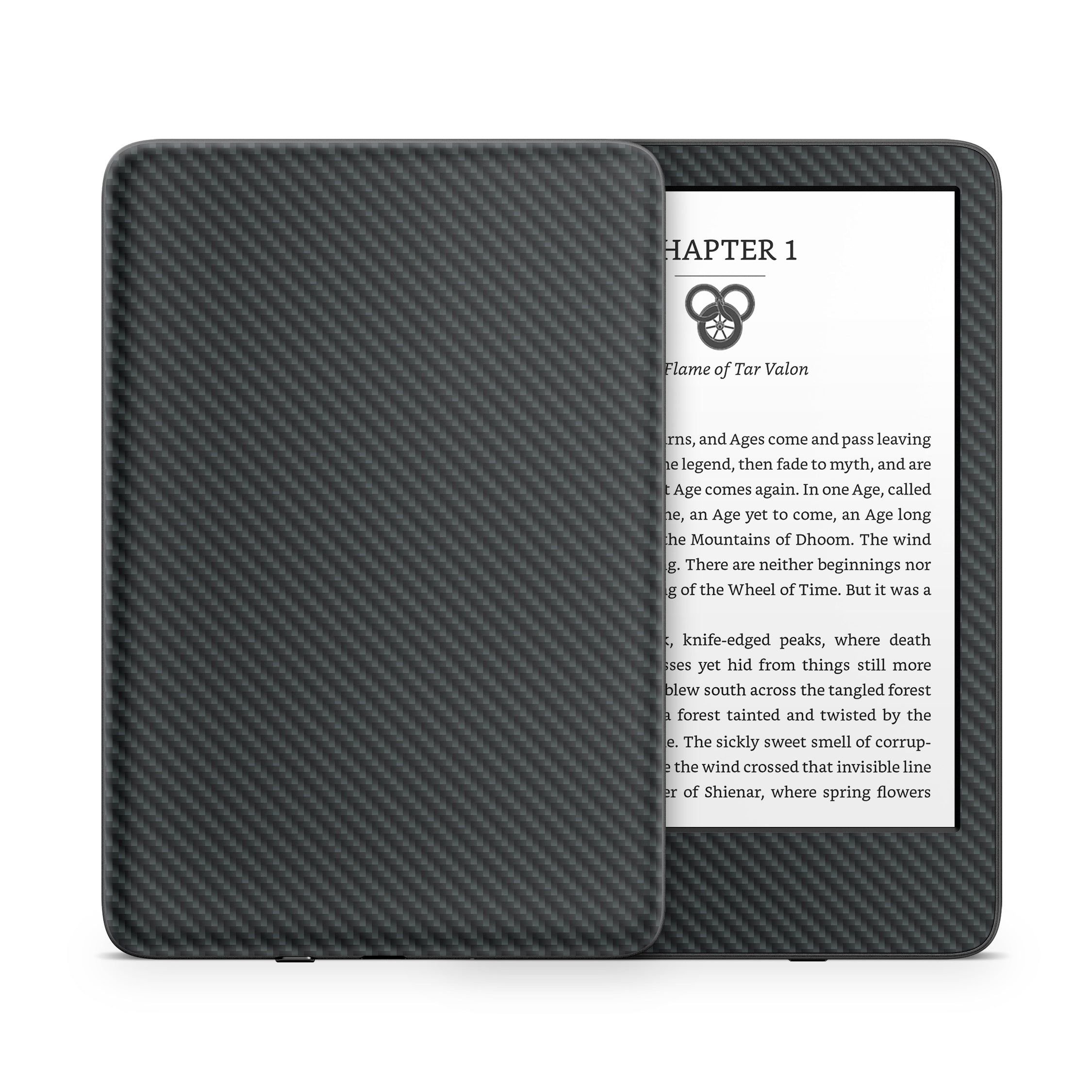Carbon - Amazon Kindle Skin