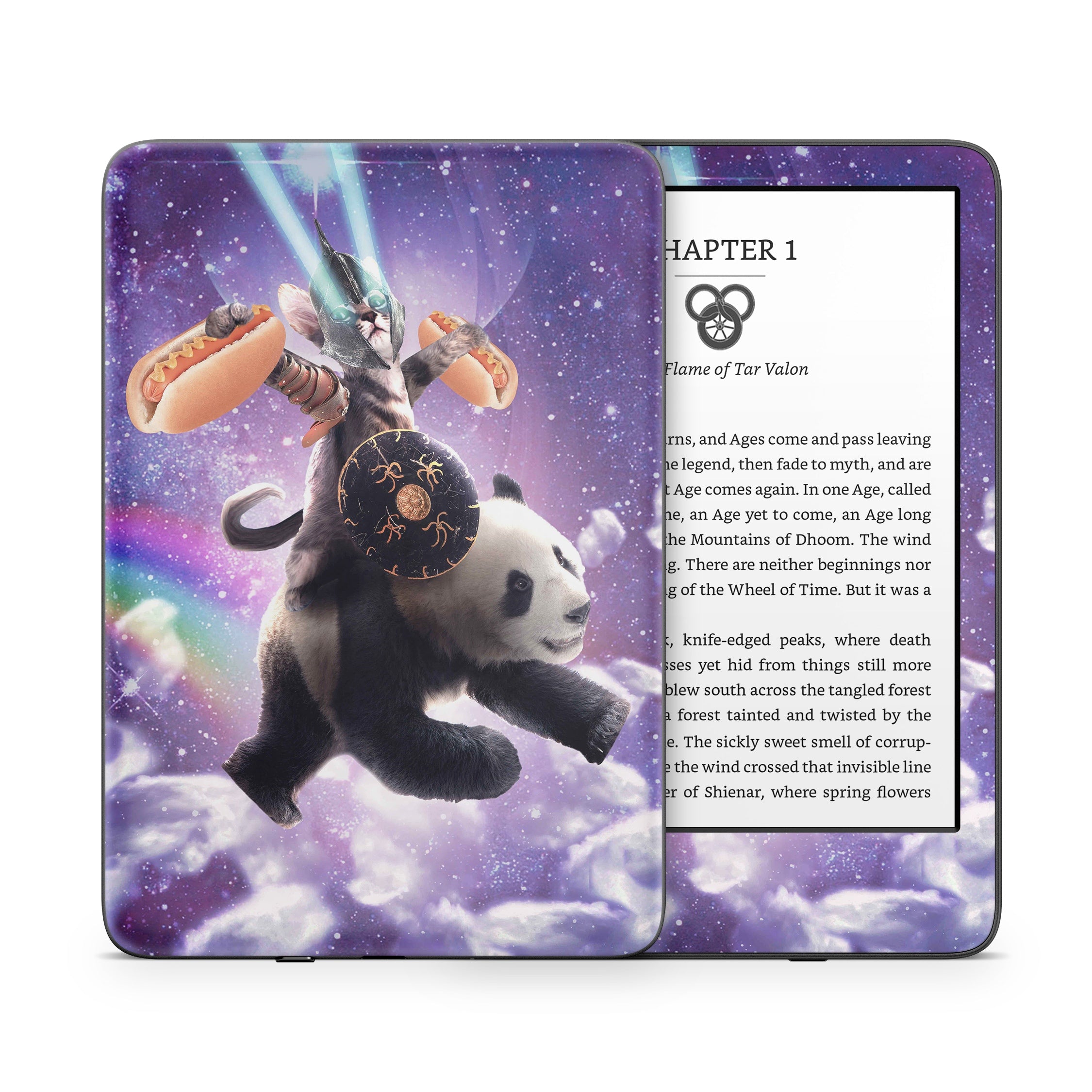 Cat Commander - Amazon Kindle Skin