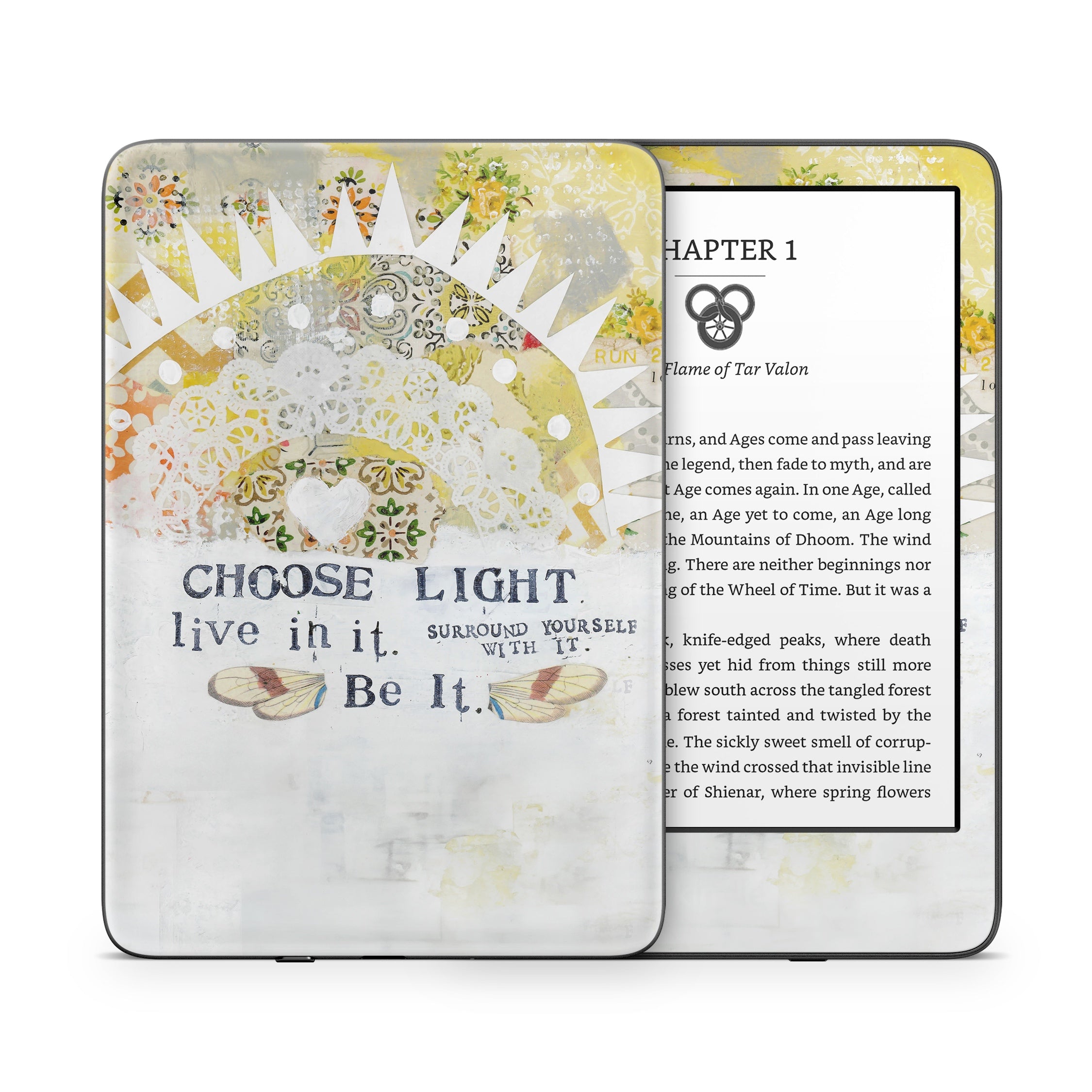 Choose Light - Amazon Kindle Skin