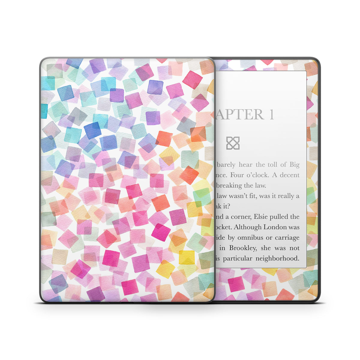 Confetti Squares - Amazon Kindle Skin