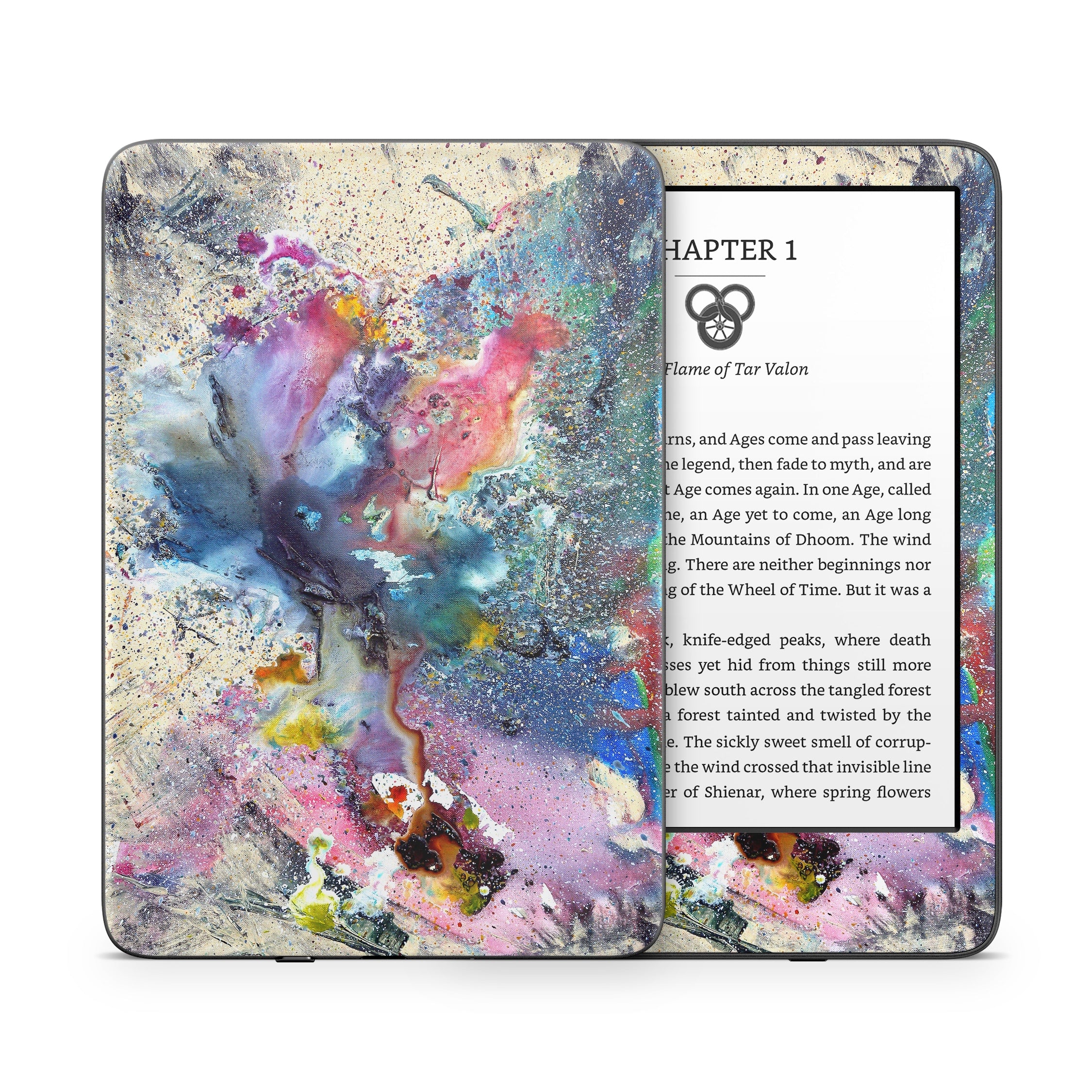 Cosmic Flower - Amazon Kindle Skin