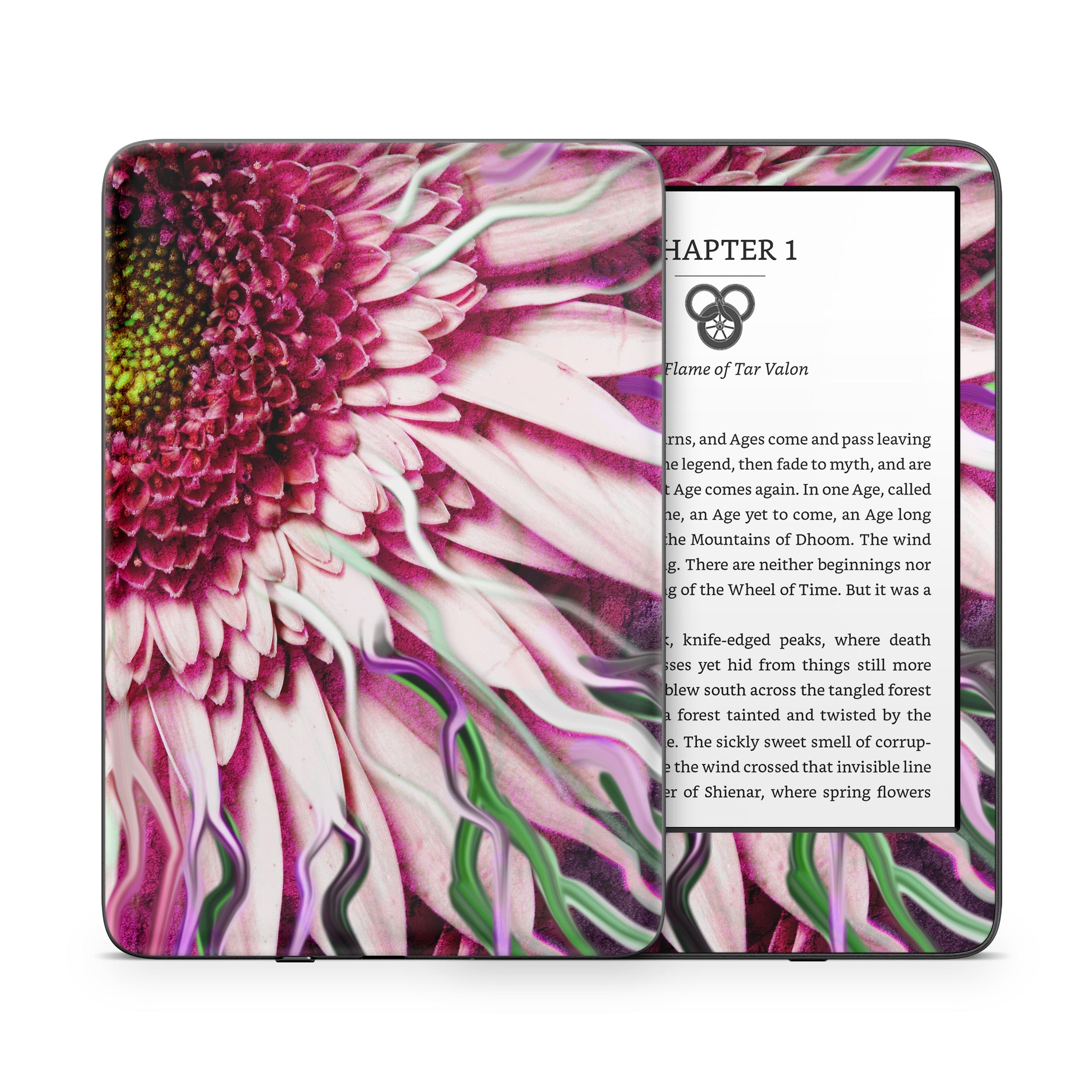 Crazy Daisy - Amazon Kindle Skin