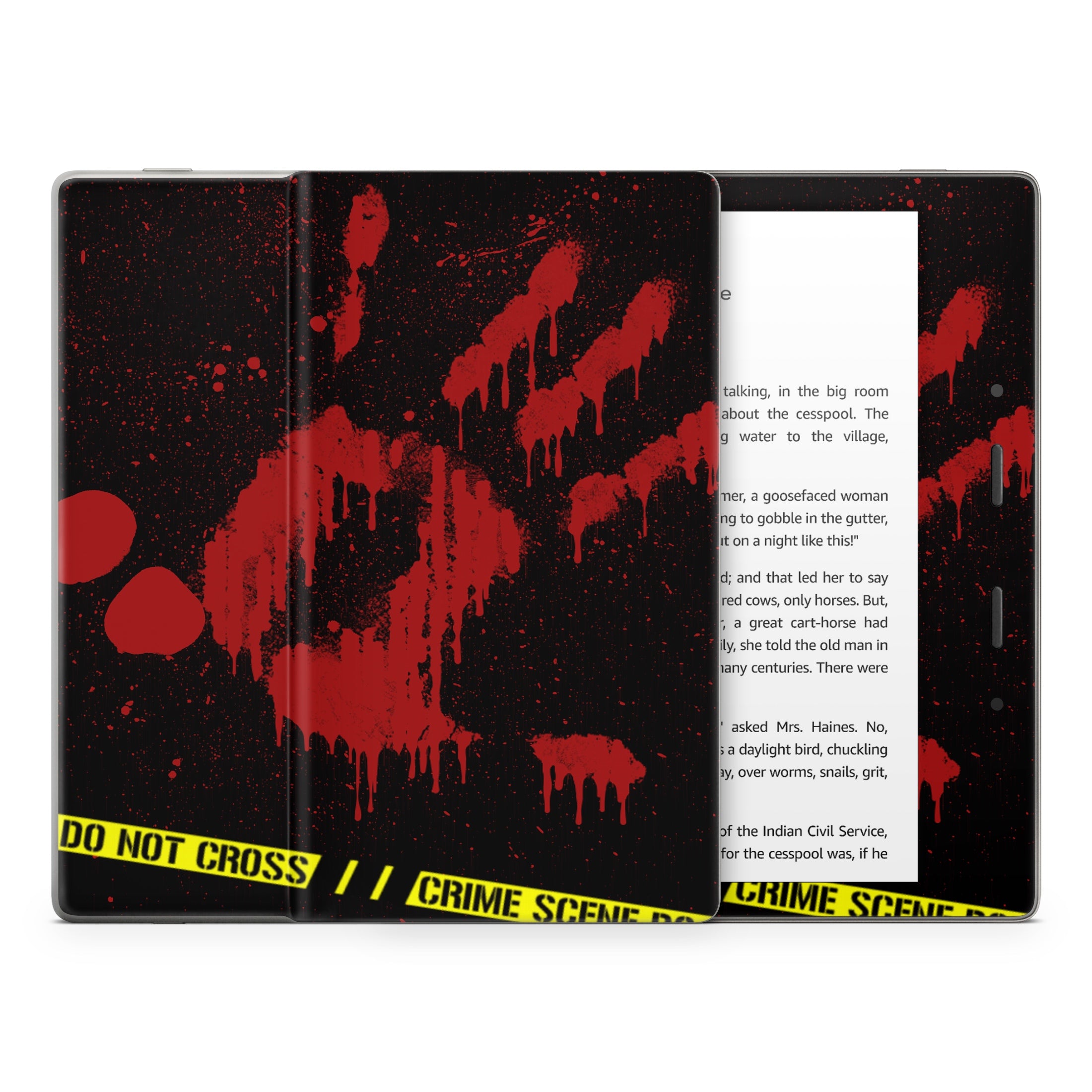 Crime Scene - Amazon Kindle Skin