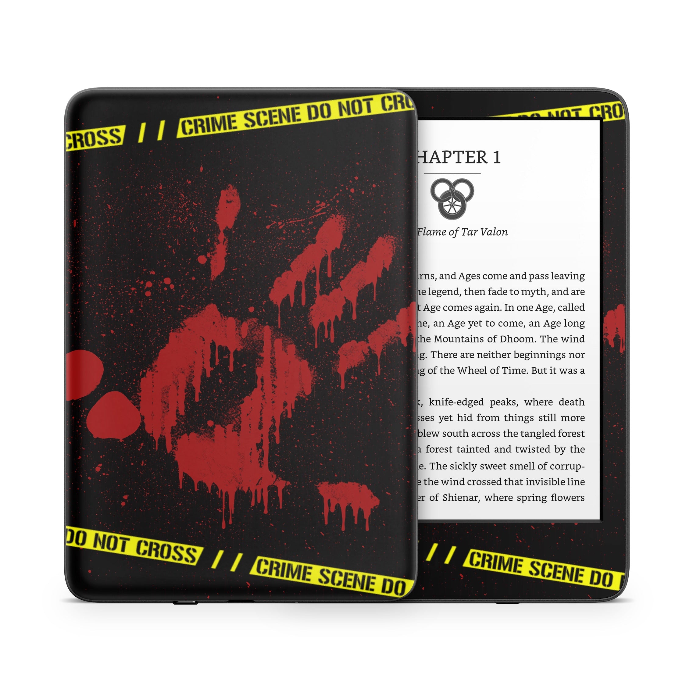 Crime Scene - Amazon Kindle Skin