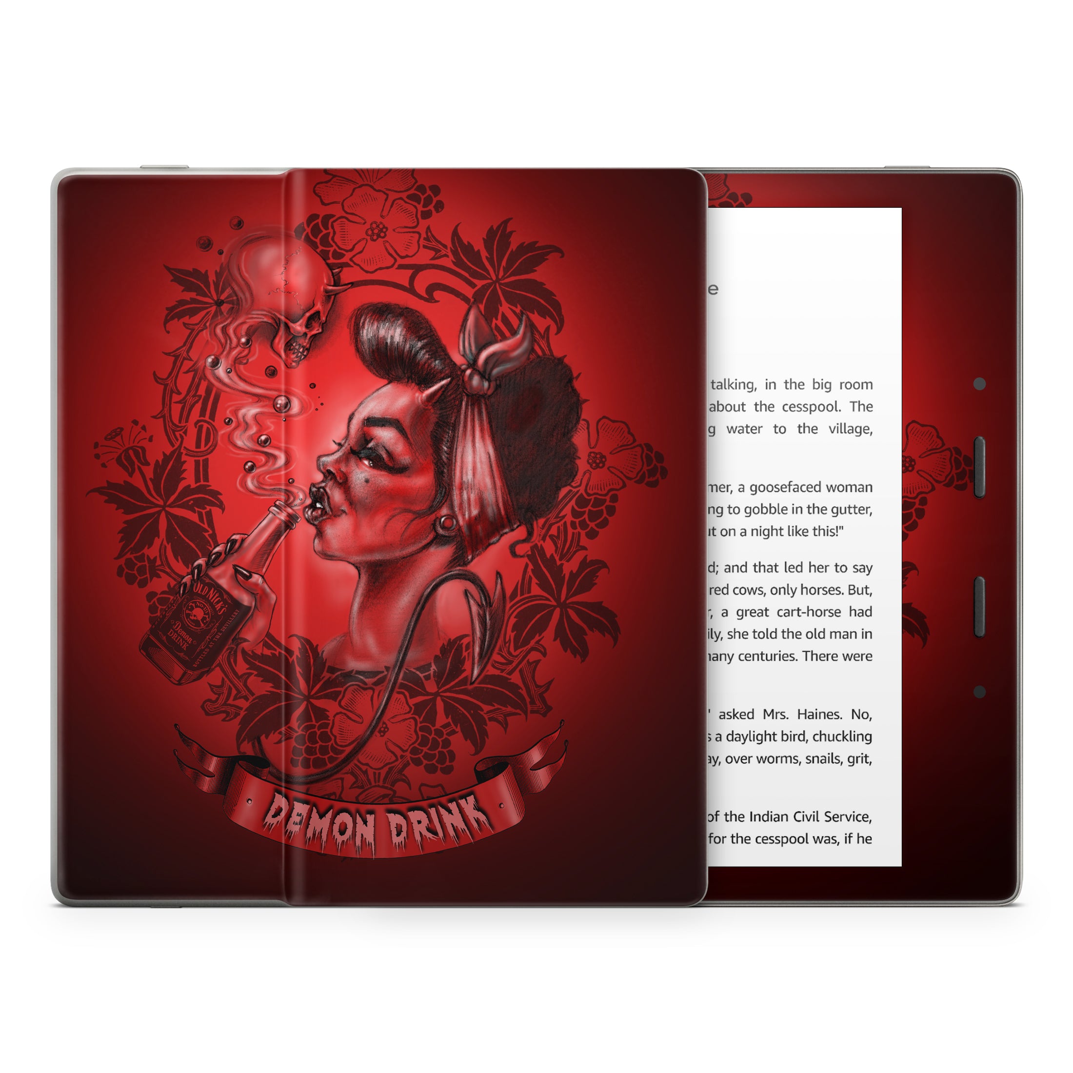 Demon Drink - Amazon Kindle Skin