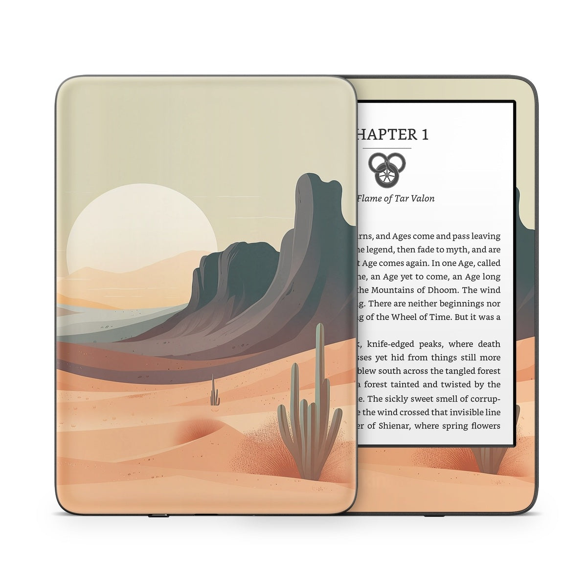 Desert Peaks - Amazon Kindle Skin