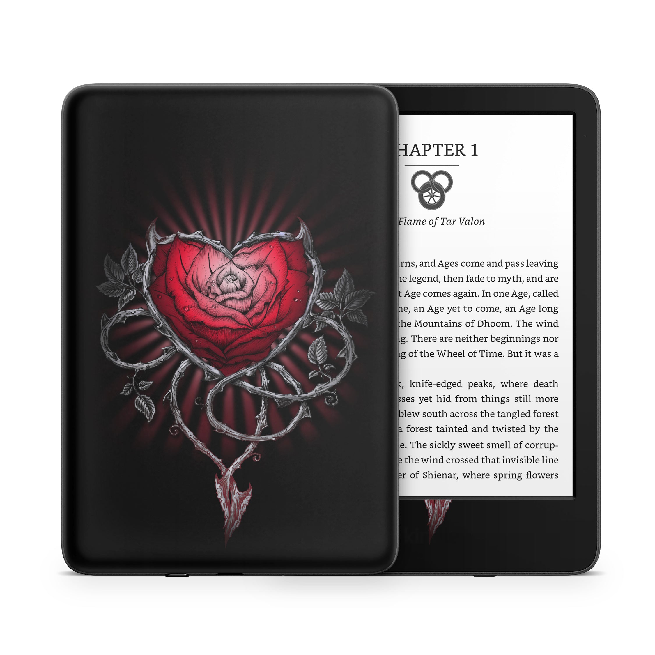 Devils Rose - Amazon Kindle Skin