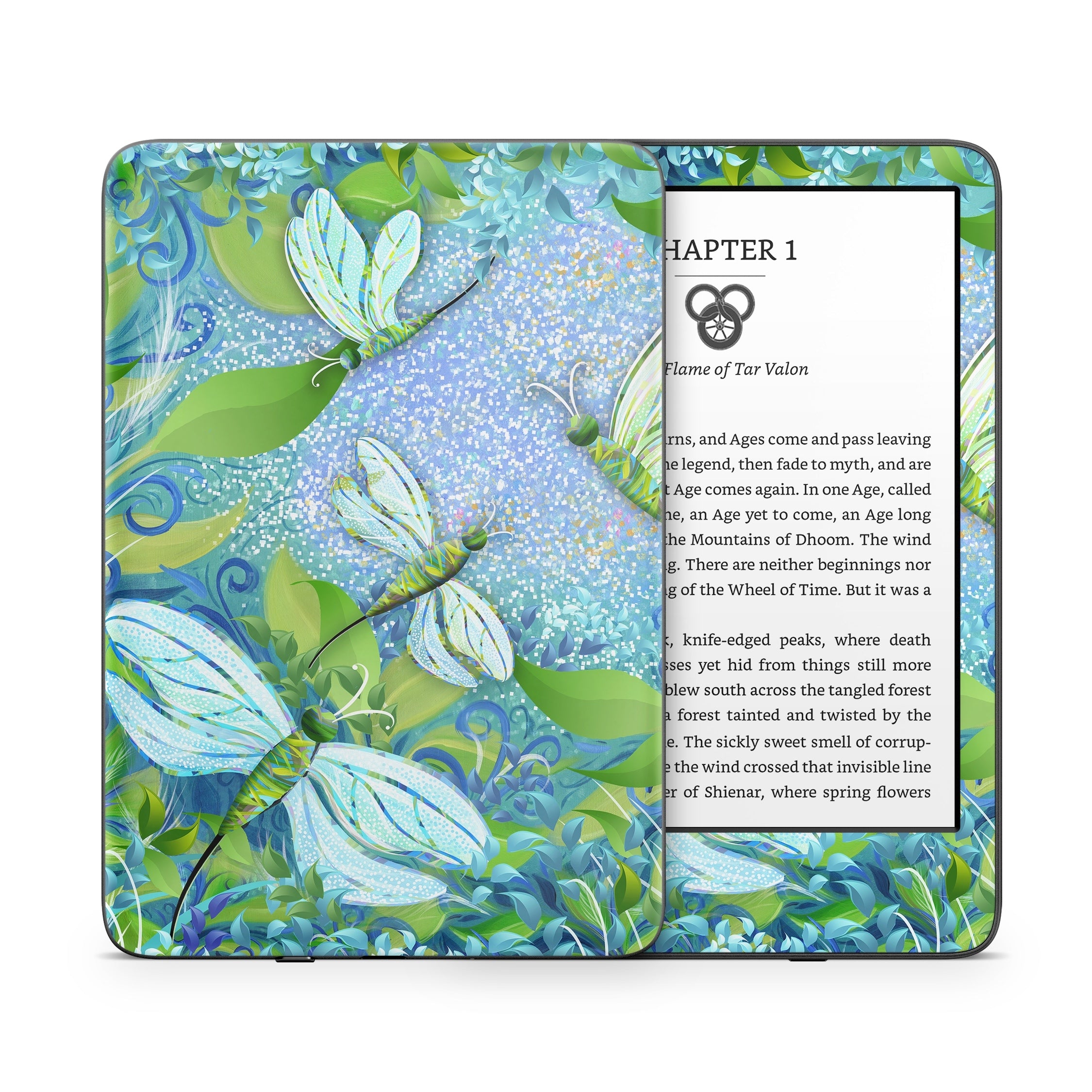 Dragonfly Fantasy - Amazon Kindle Skin