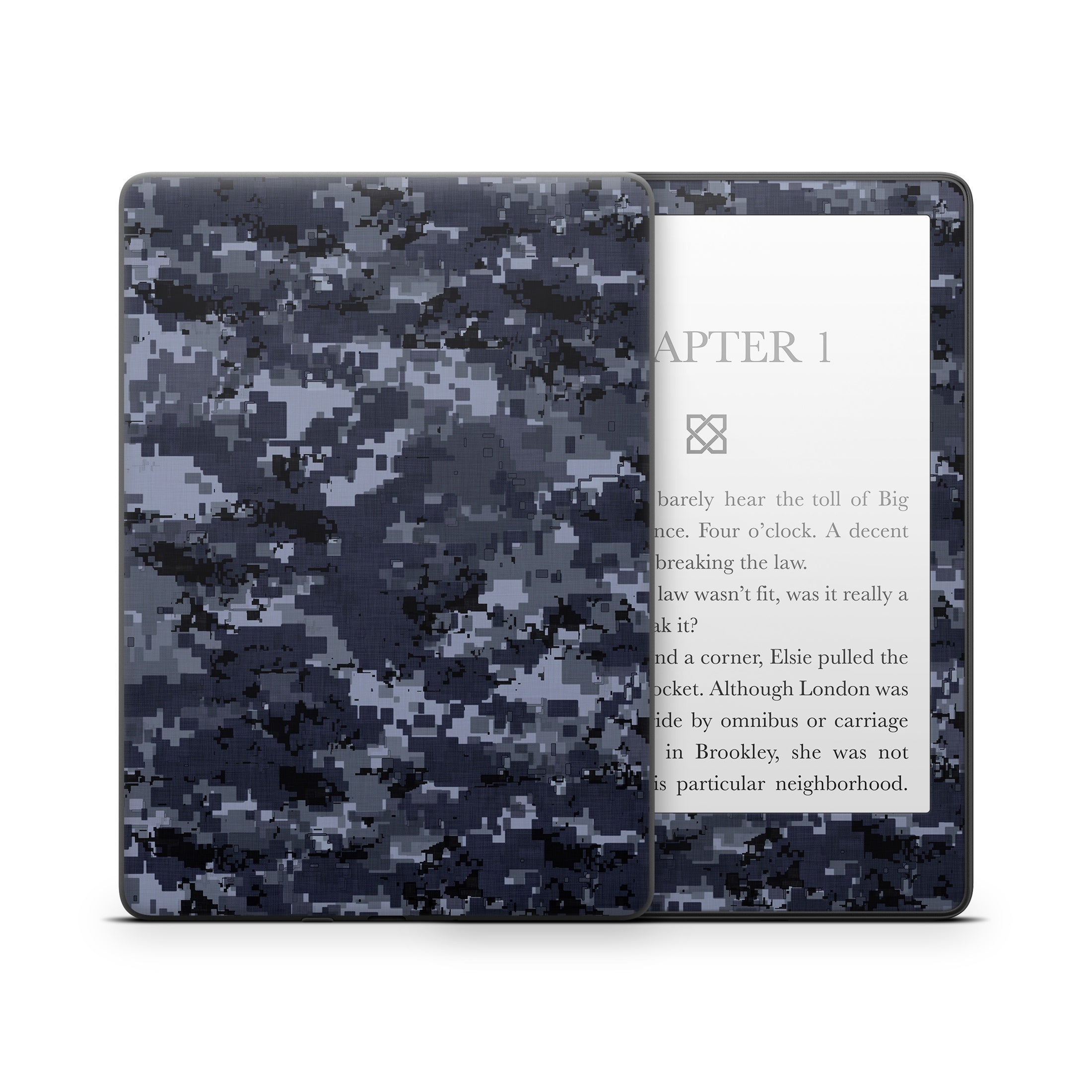 Digital Navy Camo - Amazon Kindle Skin