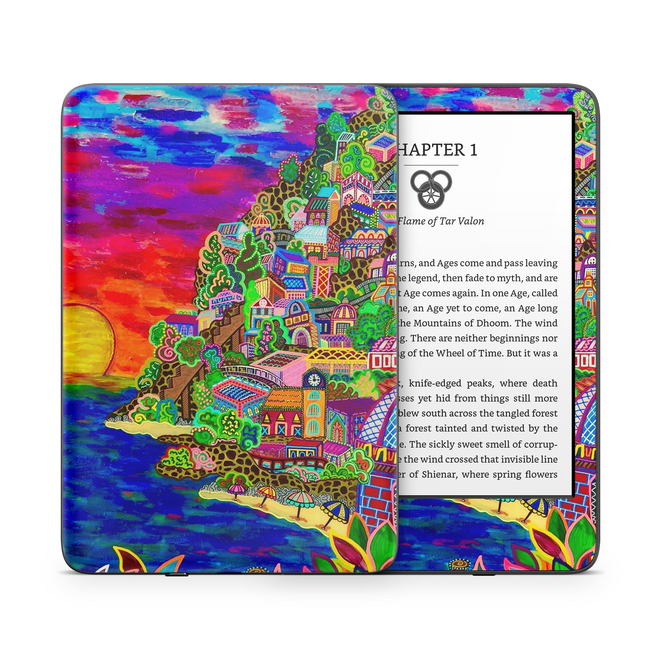 Dreaming In Italian - Amazon Kindle Skin