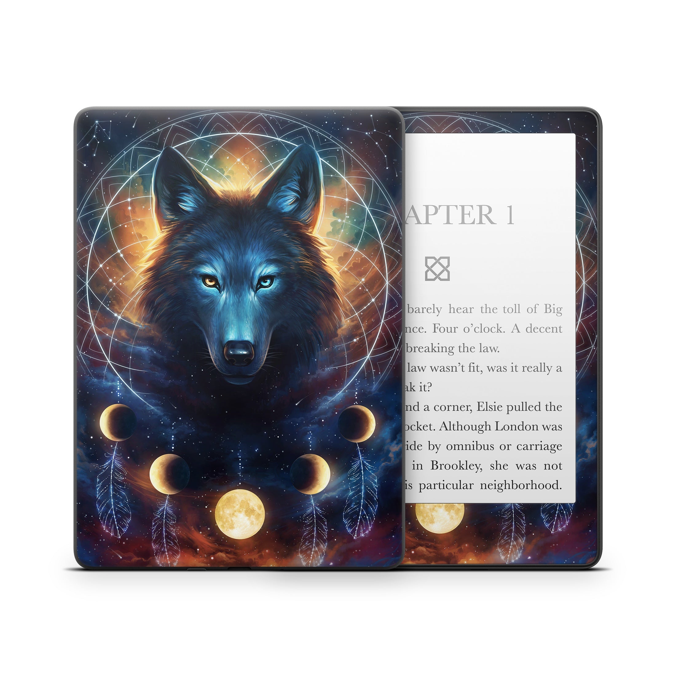 Dreamcatcher Wolf - Amazon Kindle Skin