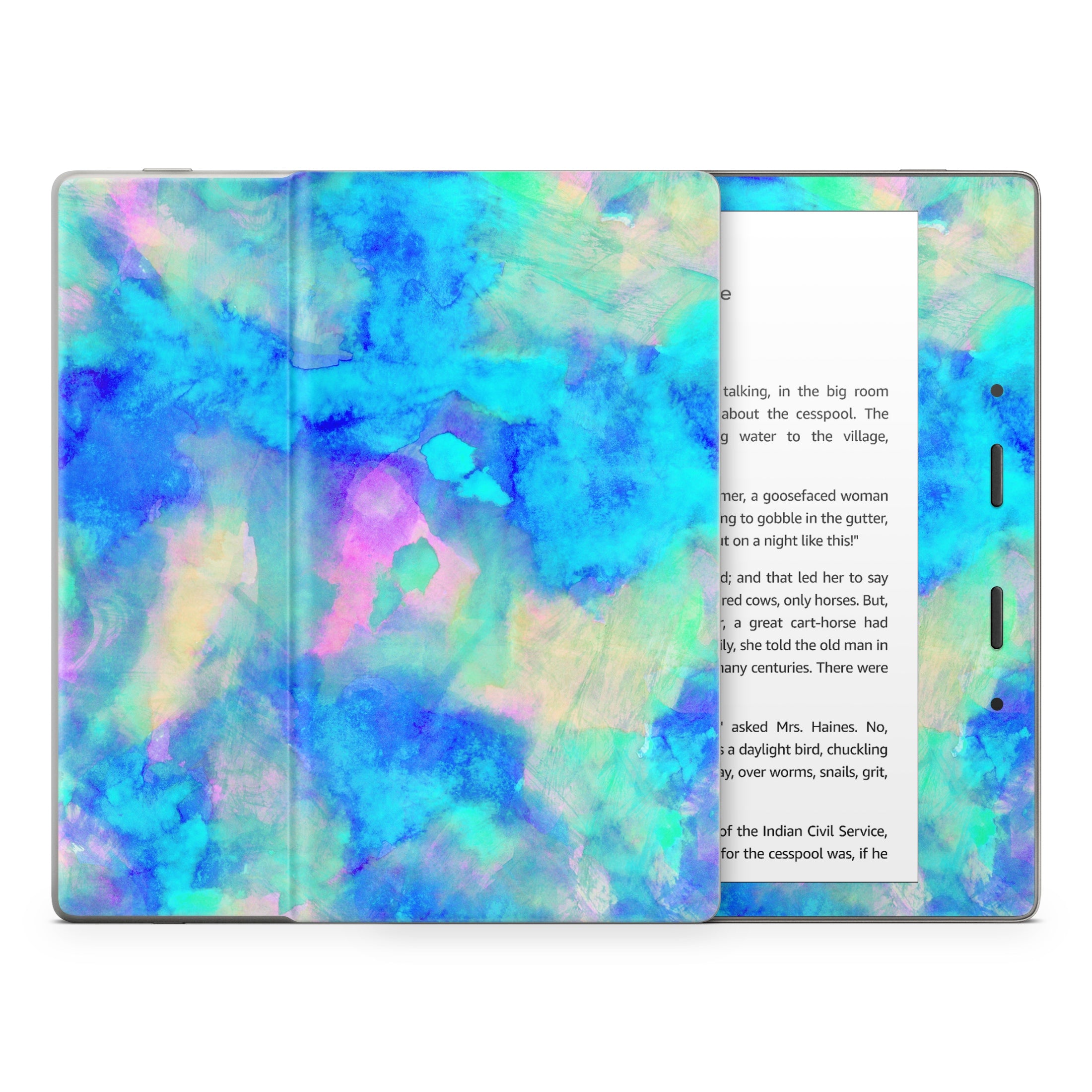 Electrify Ice Blue - Amazon Kindle Skin