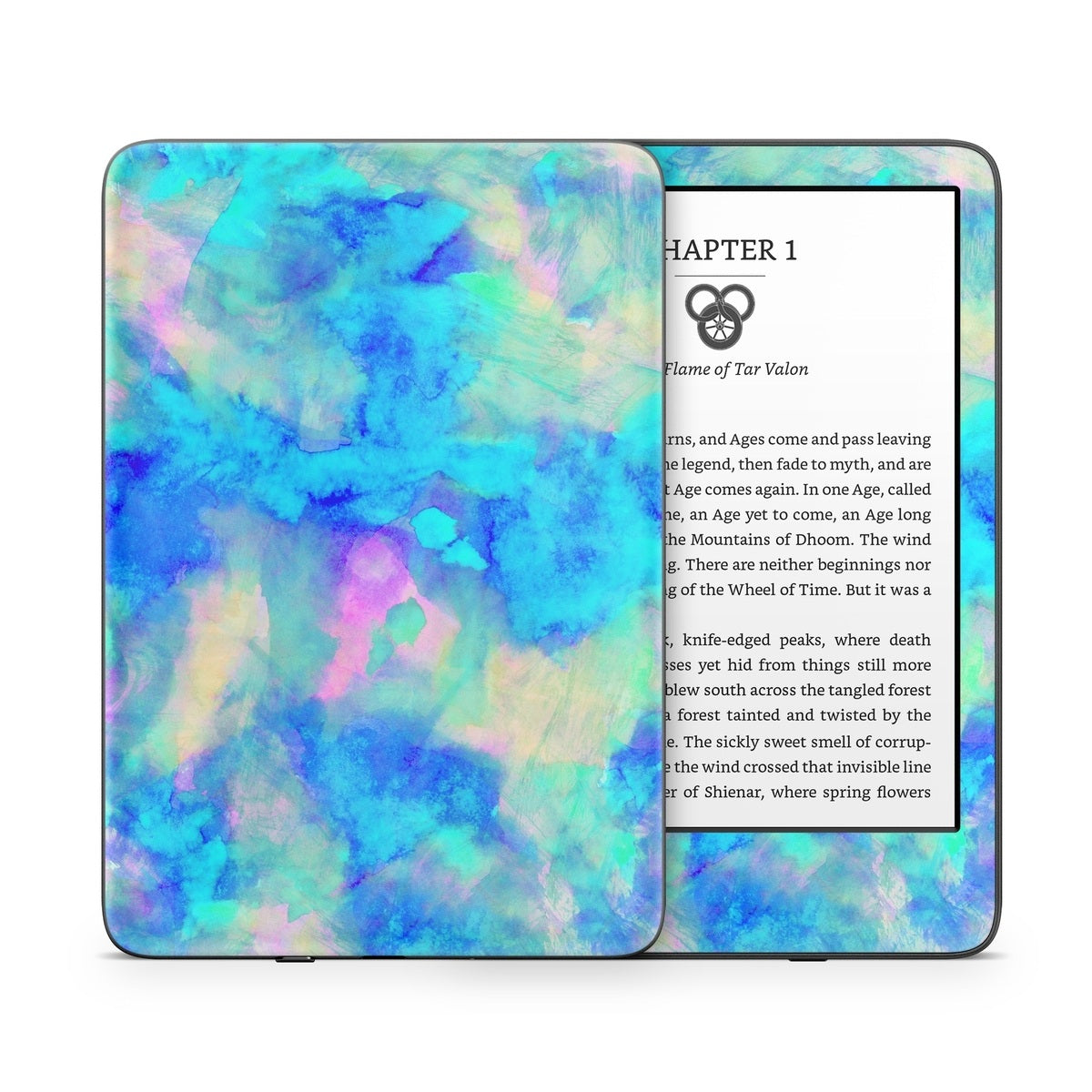 Electrify Ice Blue - Amazon Kindle Skin