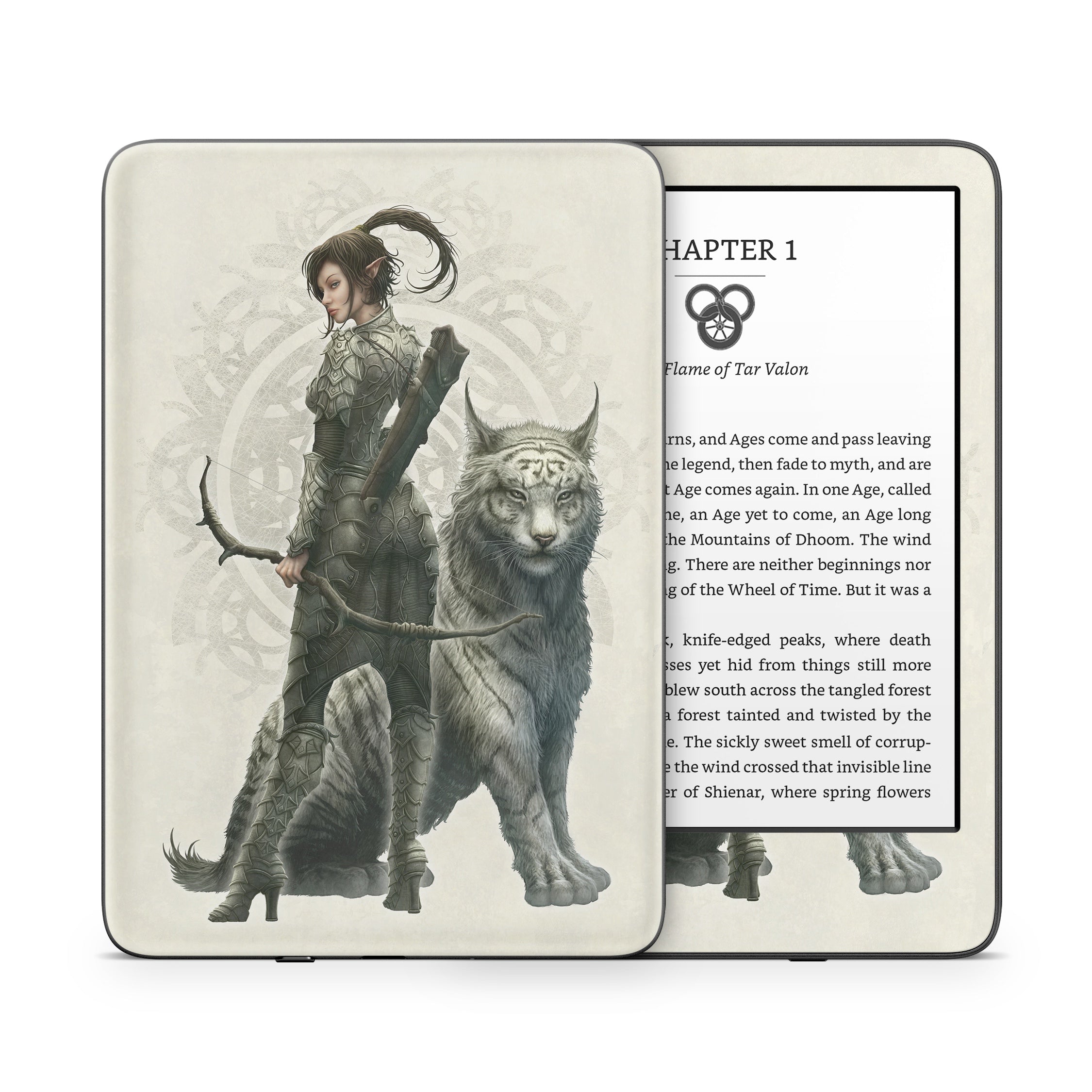 Half Elf Girl - Amazon Kindle Skin