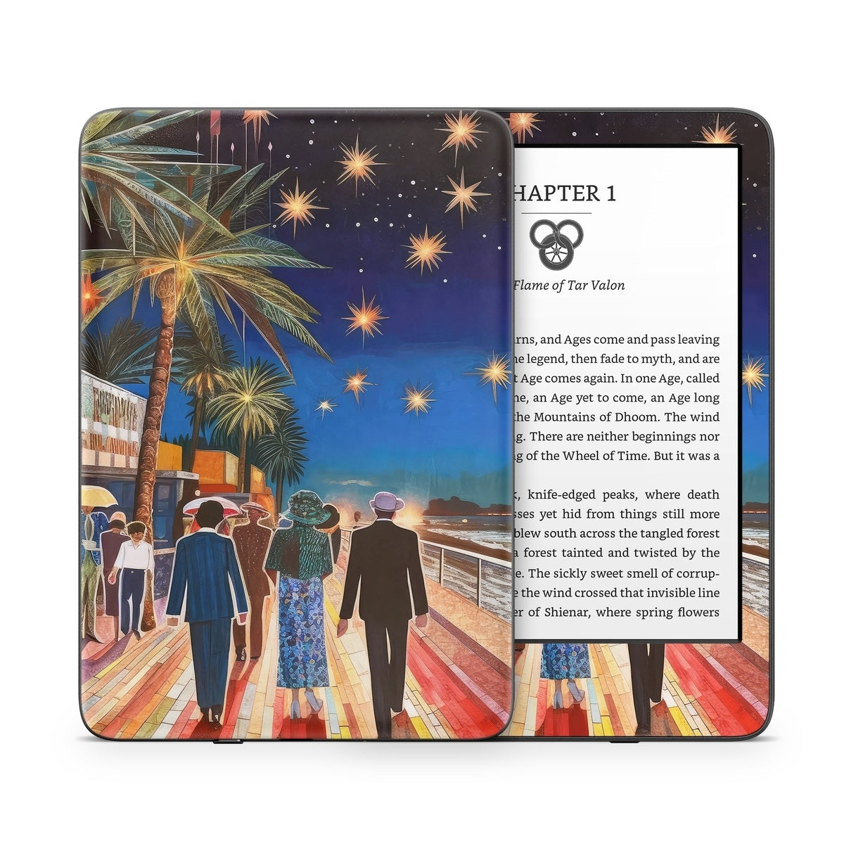 Evening Boardwalk - Amazon Kindle Skin
