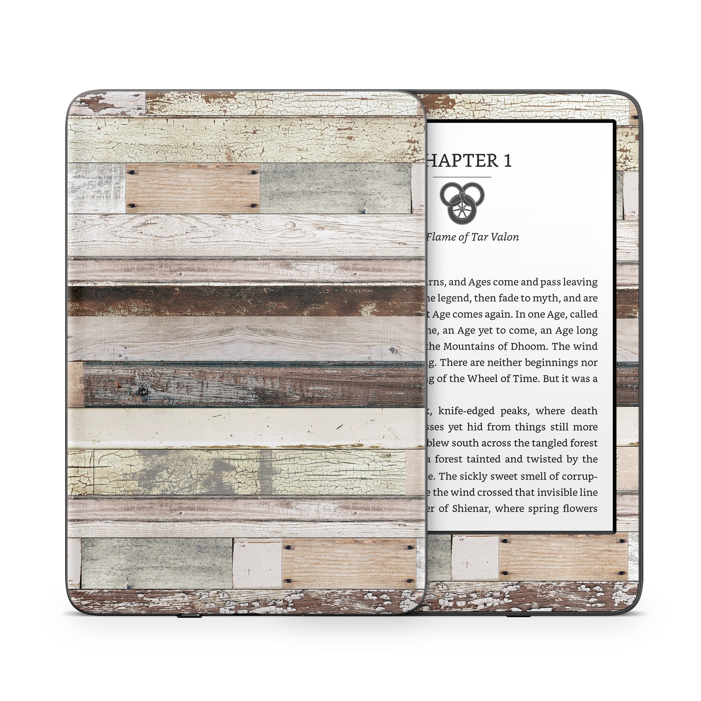 Eclectic Wood - Amazon Kindle Skin
