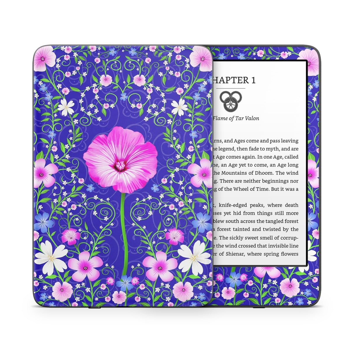 Floral Harmony - Amazon Kindle Skin