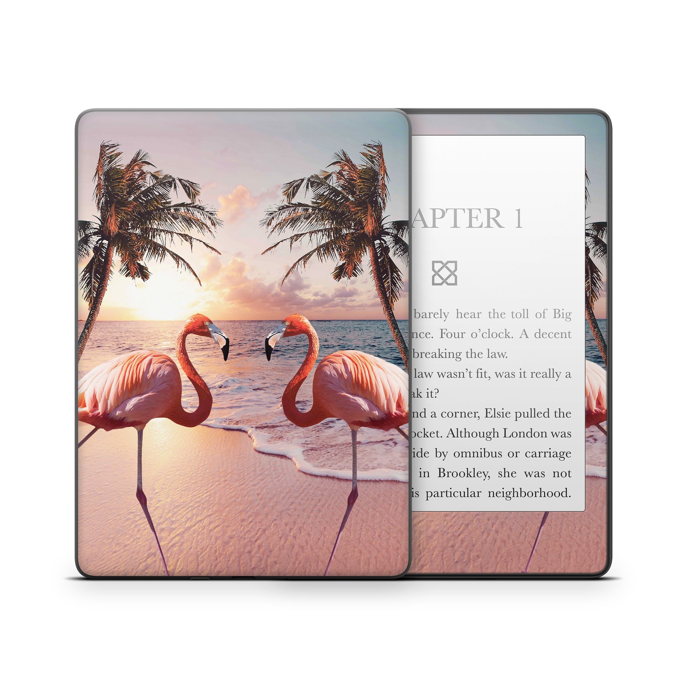 Flamingo Palm - Amazon Kindle Skin