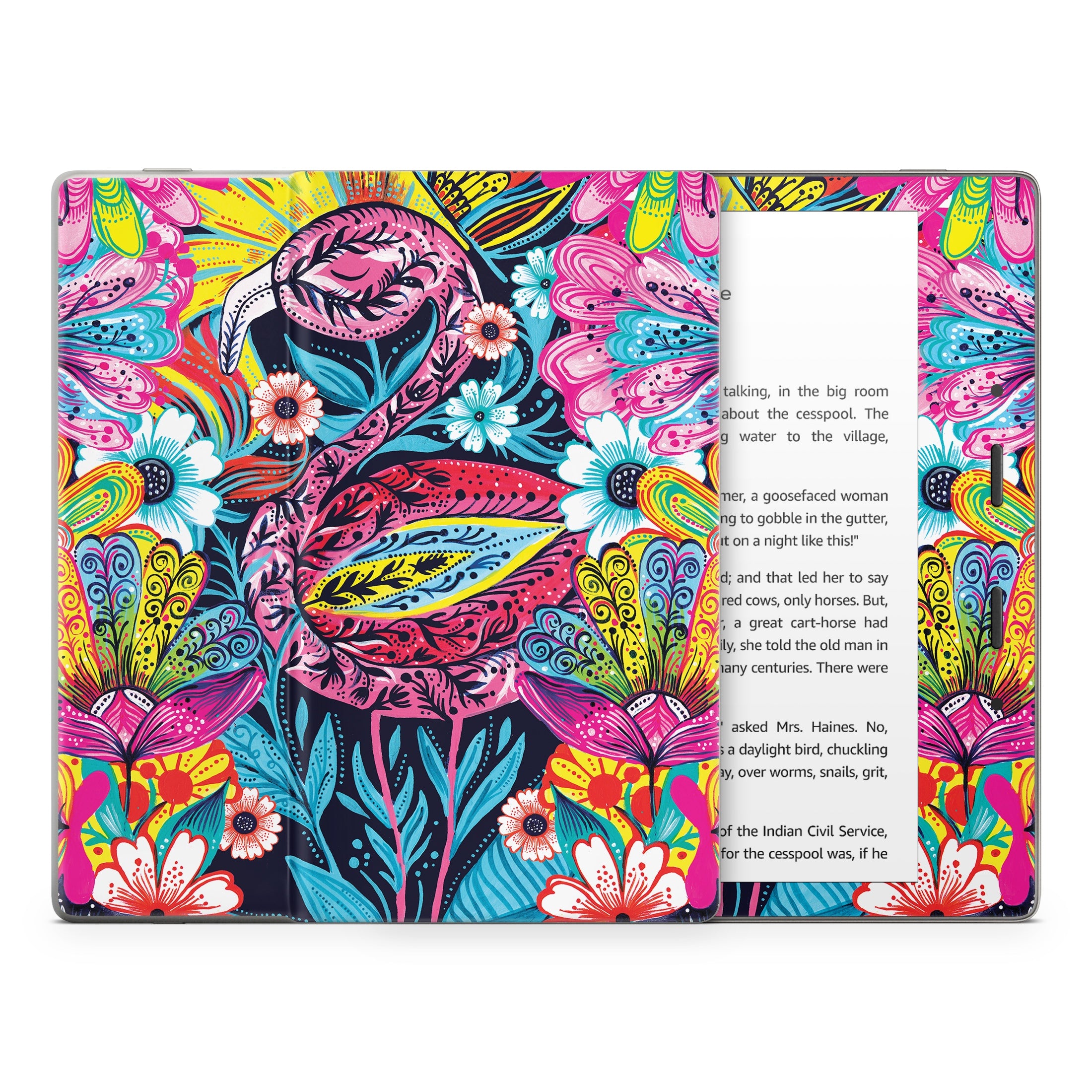 Flashy Flamingo - Amazon Kindle Skin