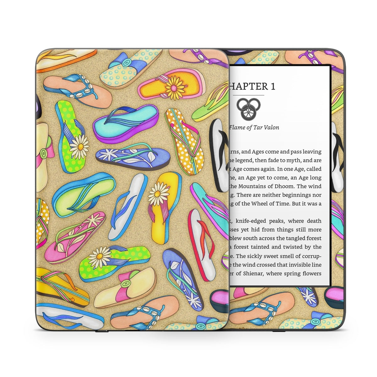 Flip Flops - Amazon Kindle Skin