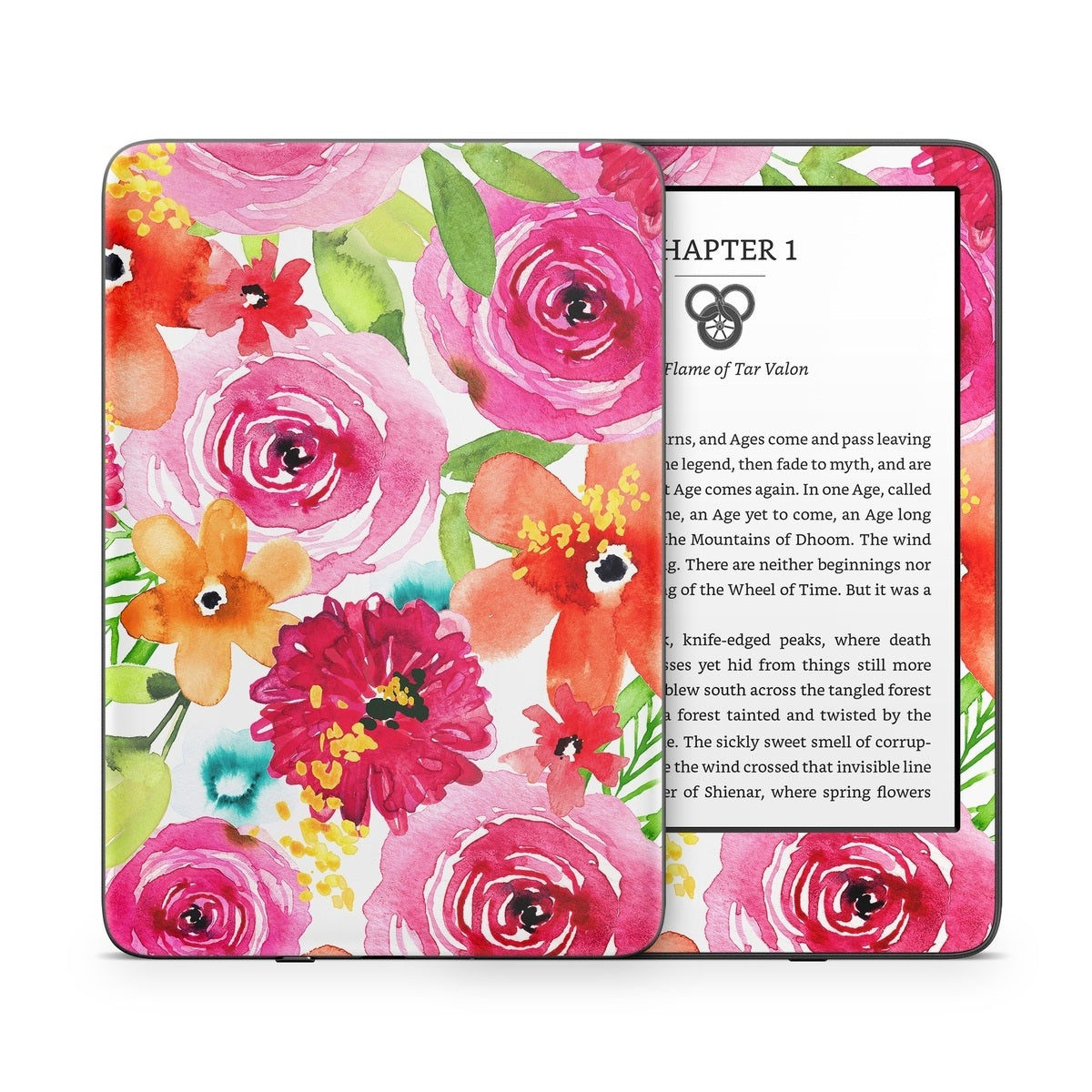 Floral Pop - Amazon Kindle Skin