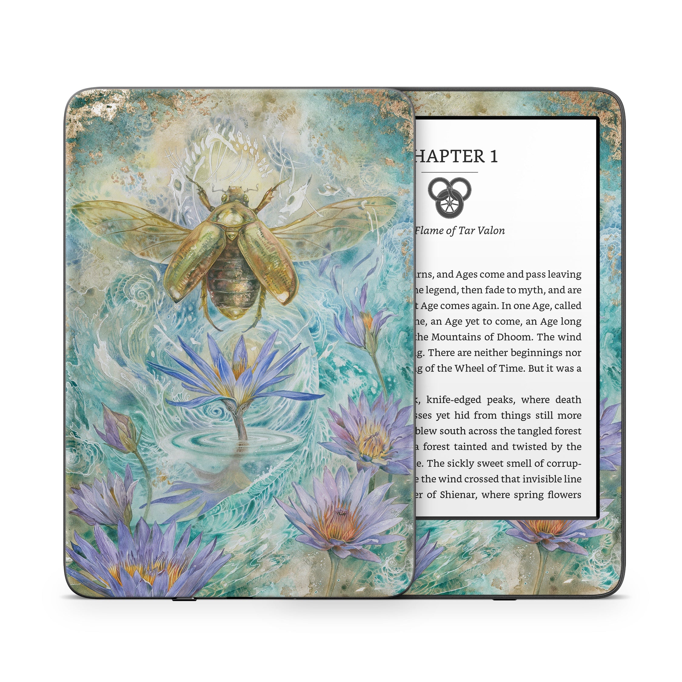 When Flowers Dream - Amazon Kindle Skin