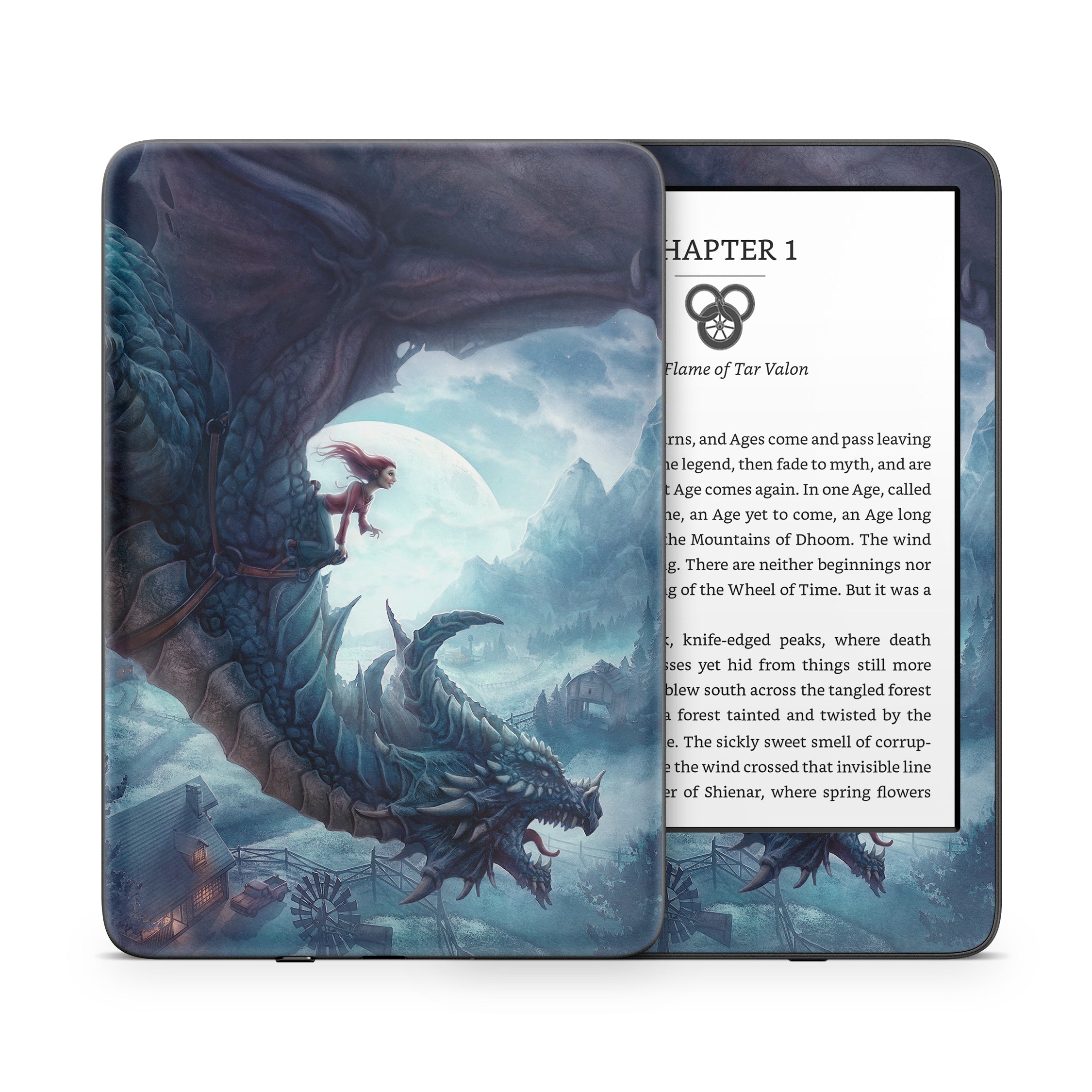 Flying Dragon - Amazon Kindle Skin
