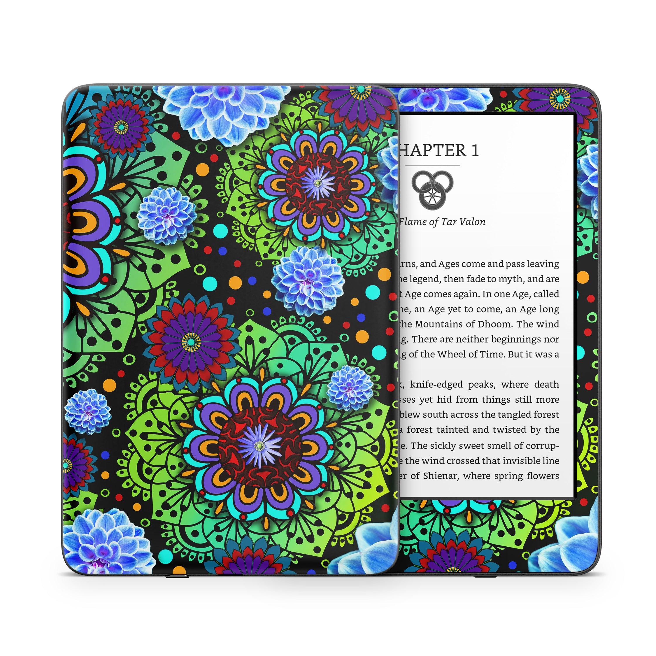 Funky Floratopia - Amazon Kindle Skin
