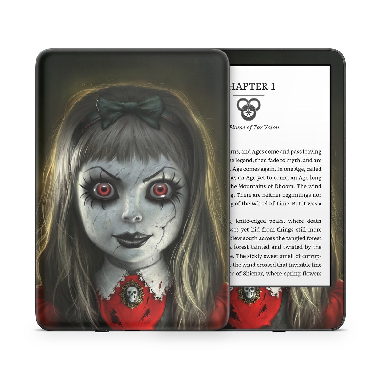 Haunted Doll - Amazon Kindle Skin