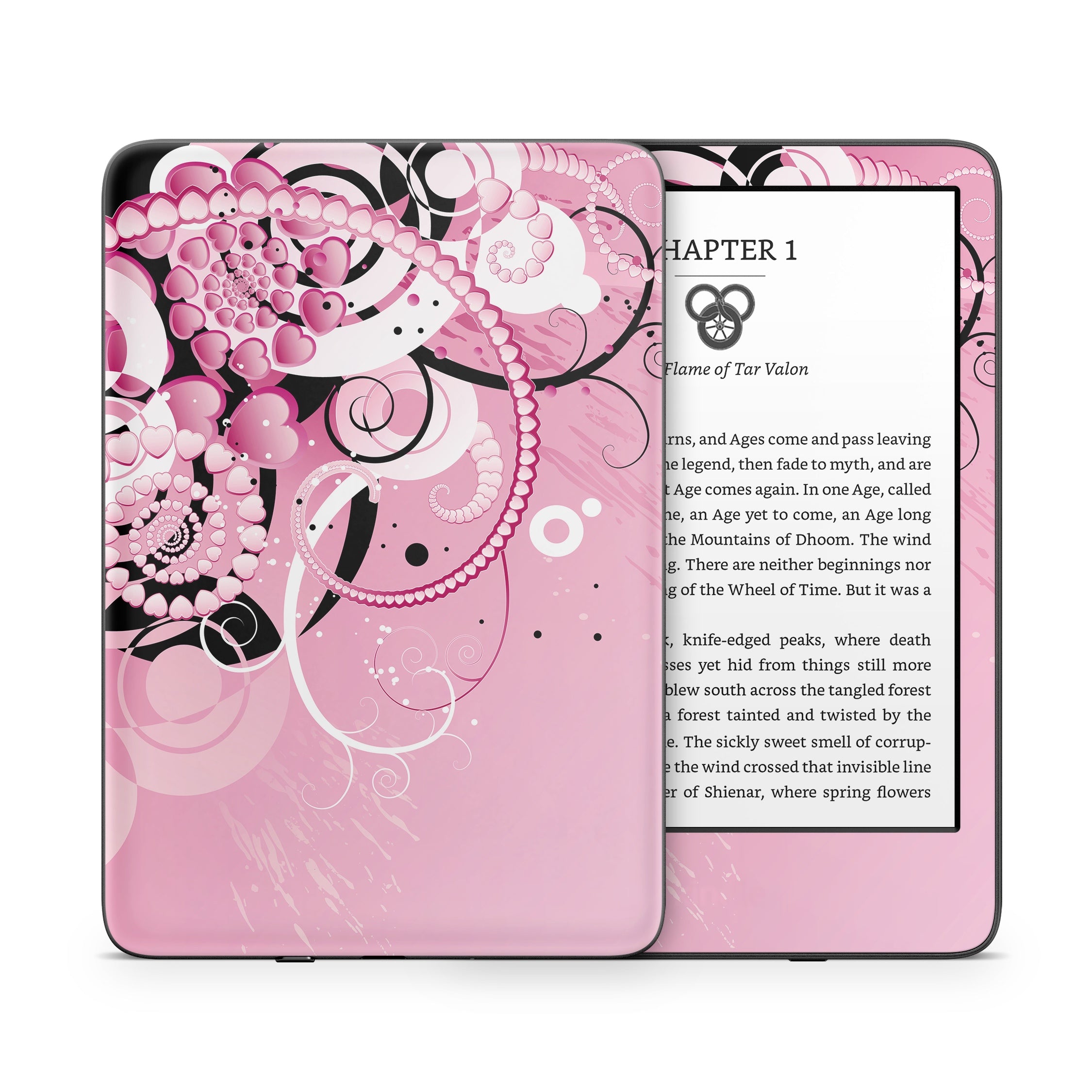 Her Abstraction - Amazon Kindle Skin