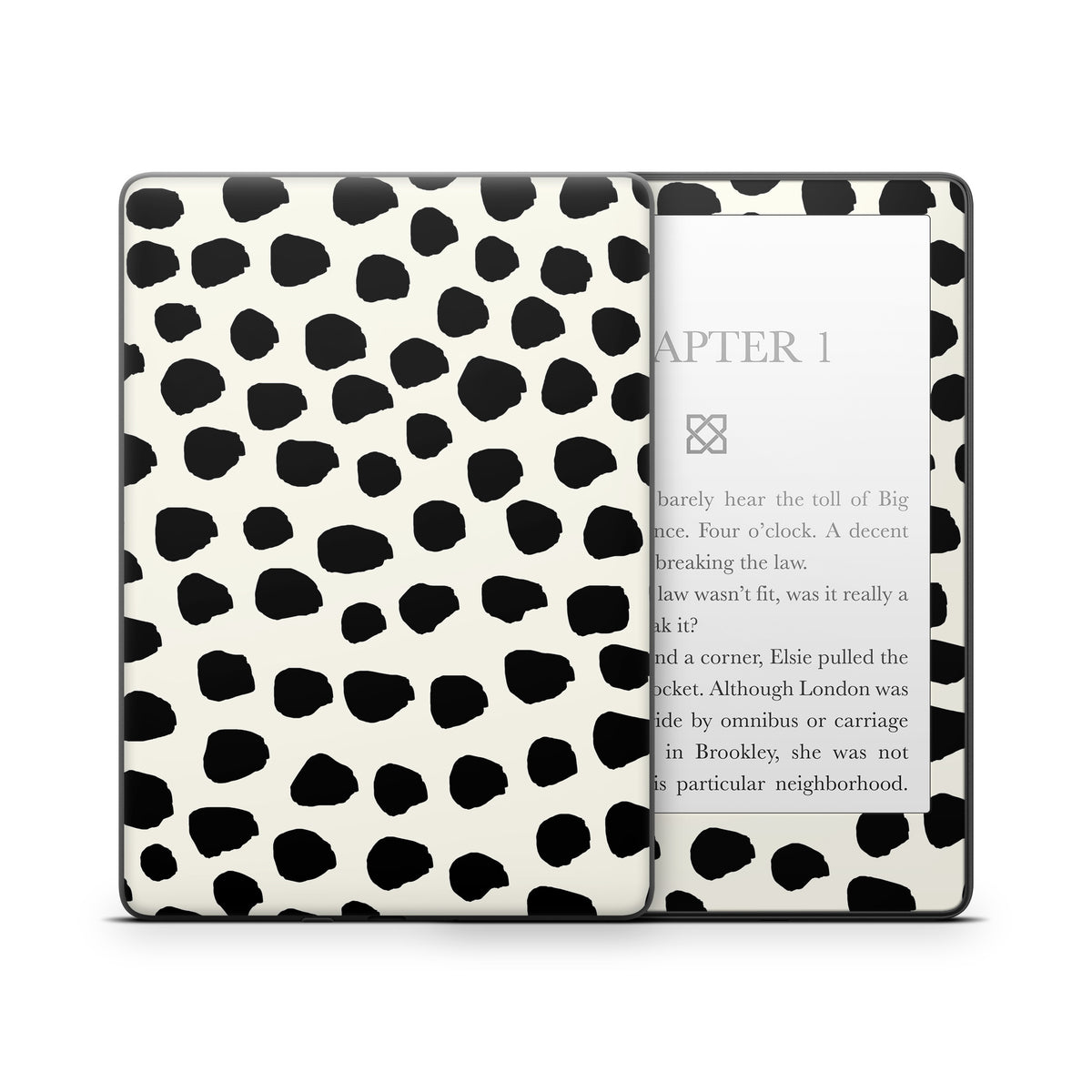 Inky Spots Cream - Amazon Kindle Skin