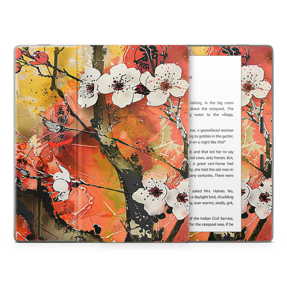 Japanese Blossoms - Amazon Kindle Skin