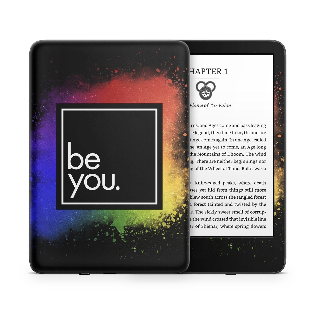 Just Be You - Amazon Kindle Skin