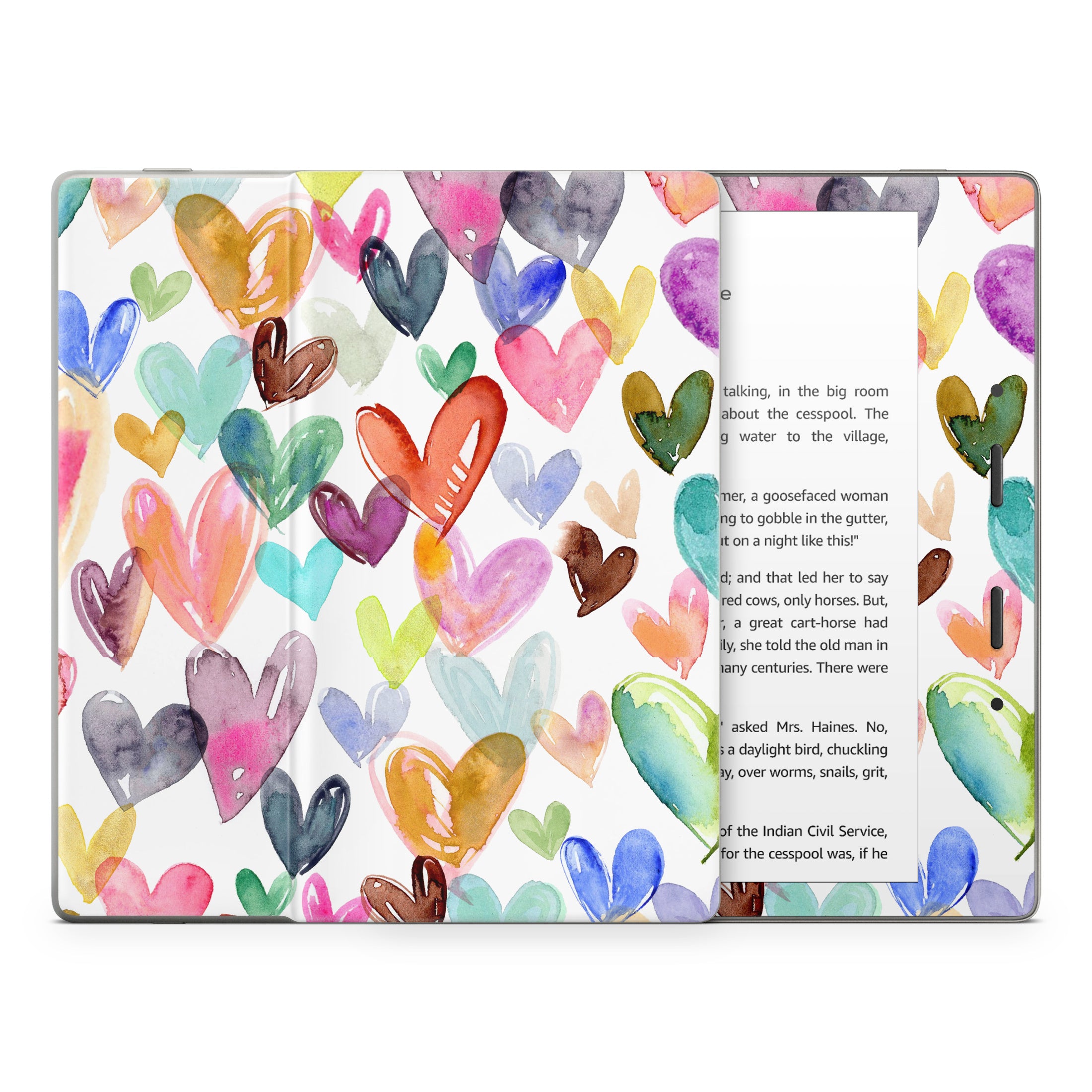 Juvi Hearts - Amazon Kindle Skin