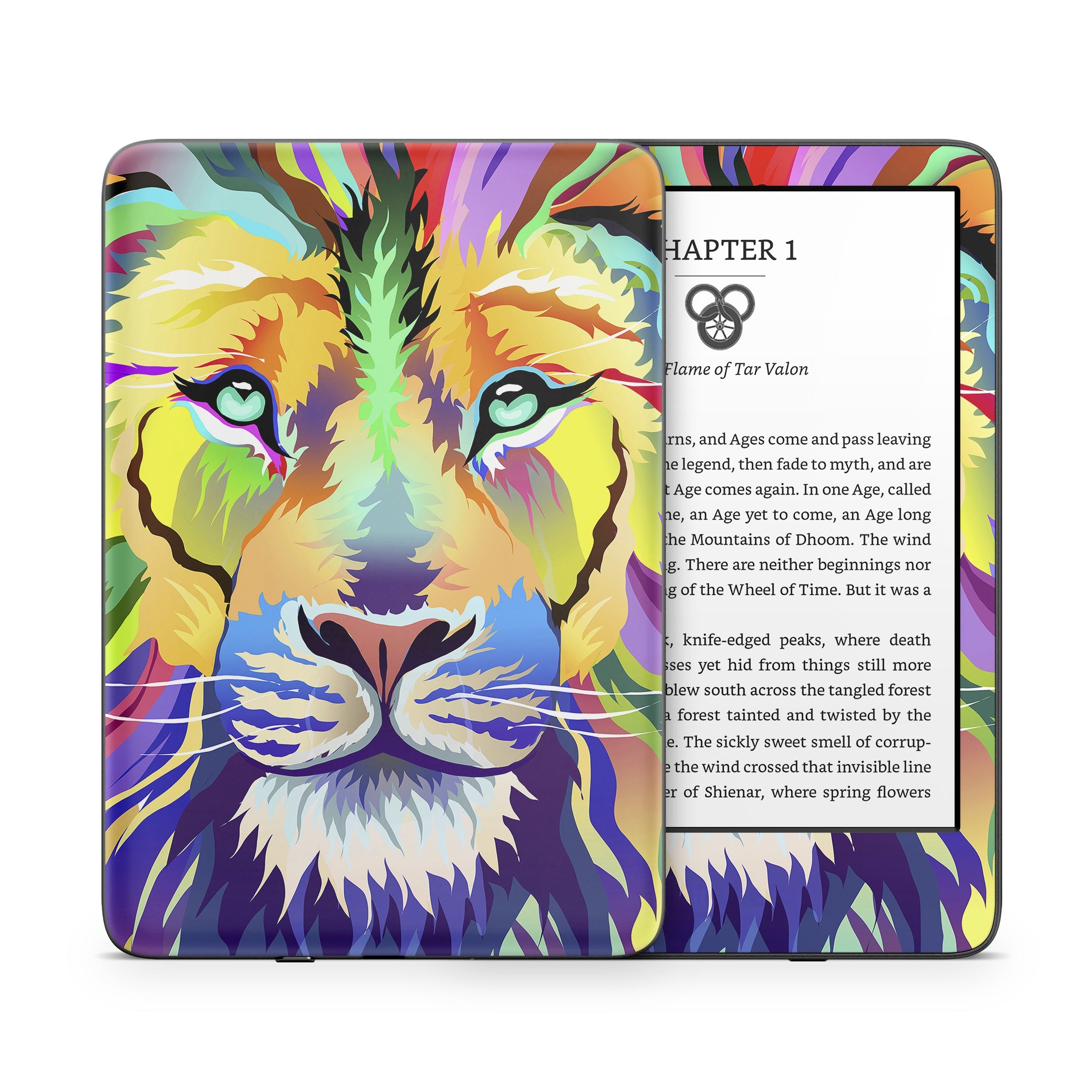 King of Technicolor - Amazon Kindle Skin
