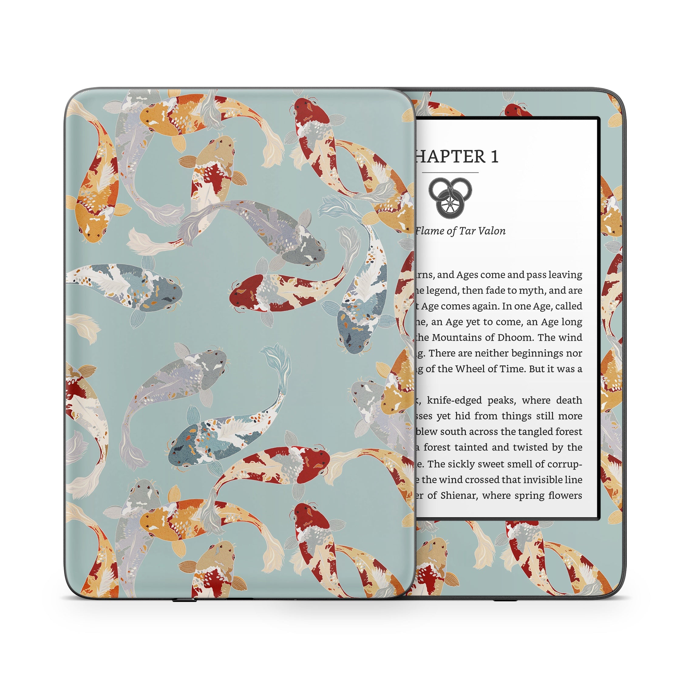 KoiFish Pond - Amazon Kindle Skin